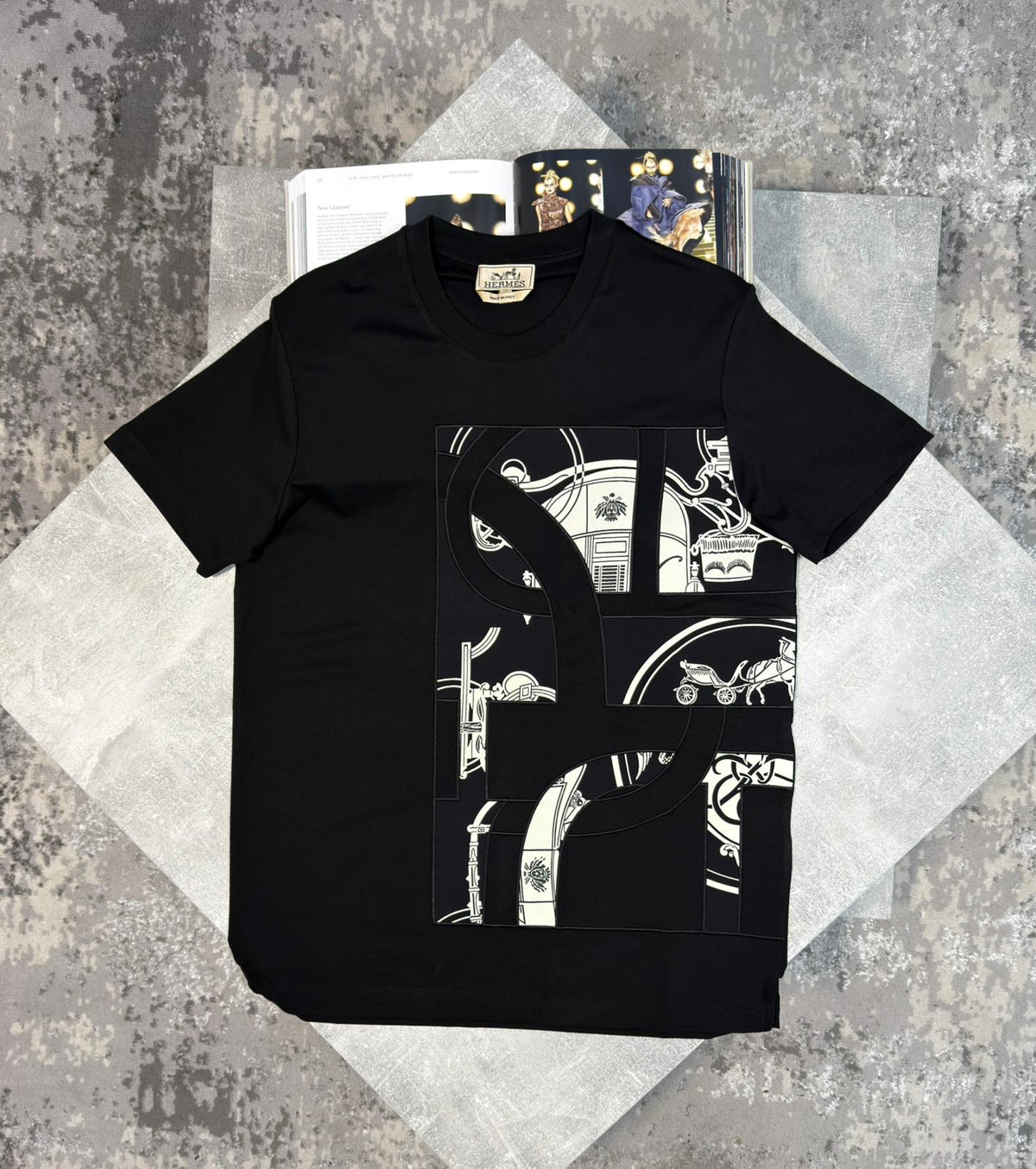 Herm Tshirt Black image 0