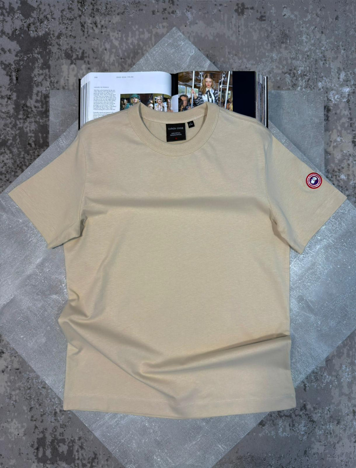 Goose Tshirt Beige image 0