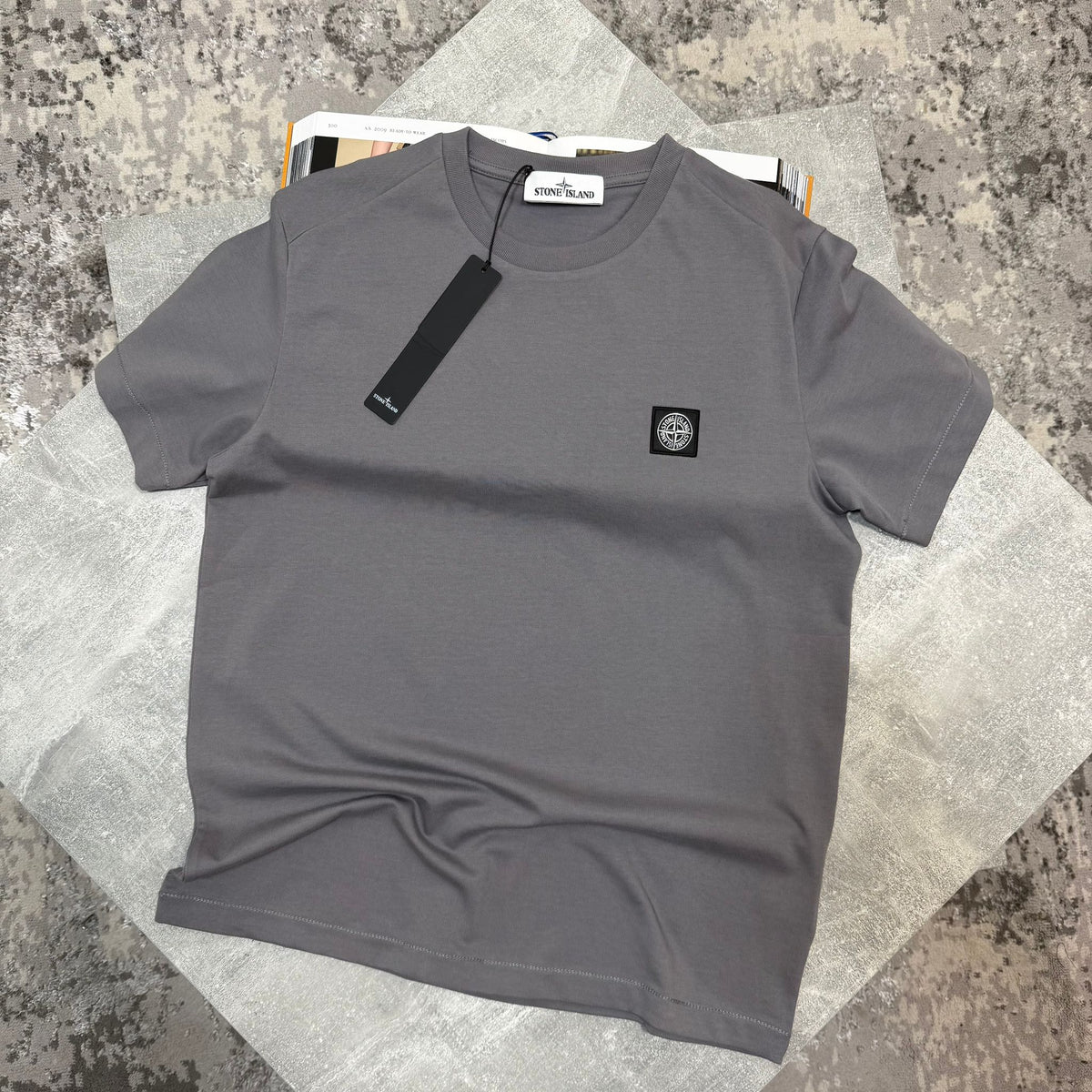 Stone Tshirt Charcoal image 0