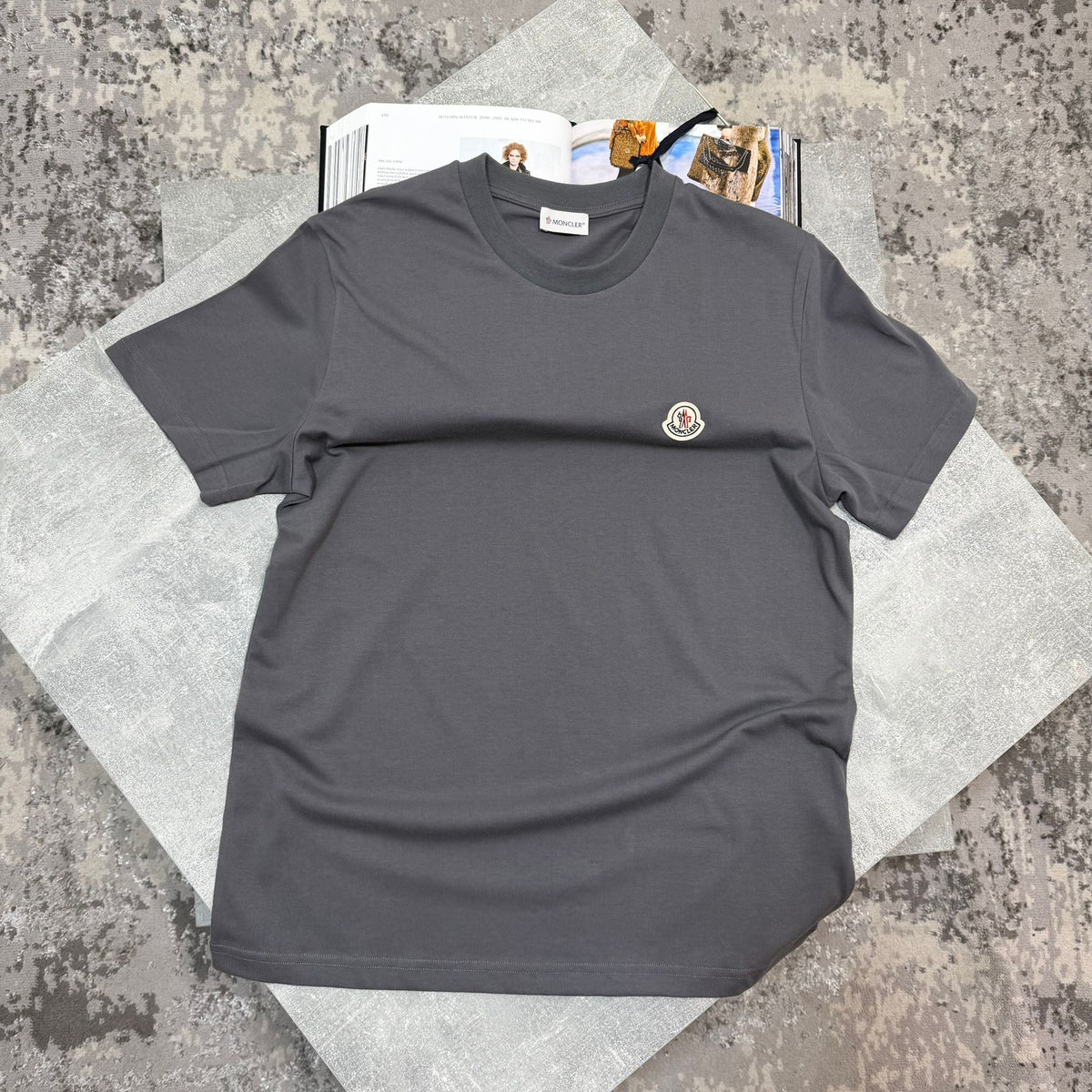Cler Tshirt Charcoal image 0