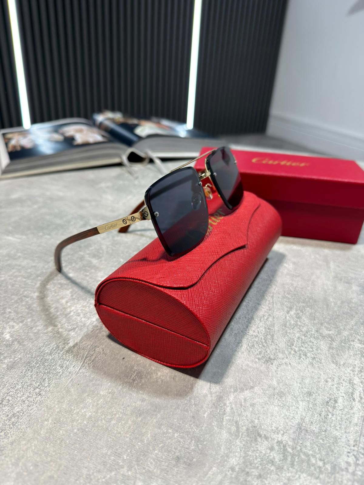 Cartier Glasses Black image 2