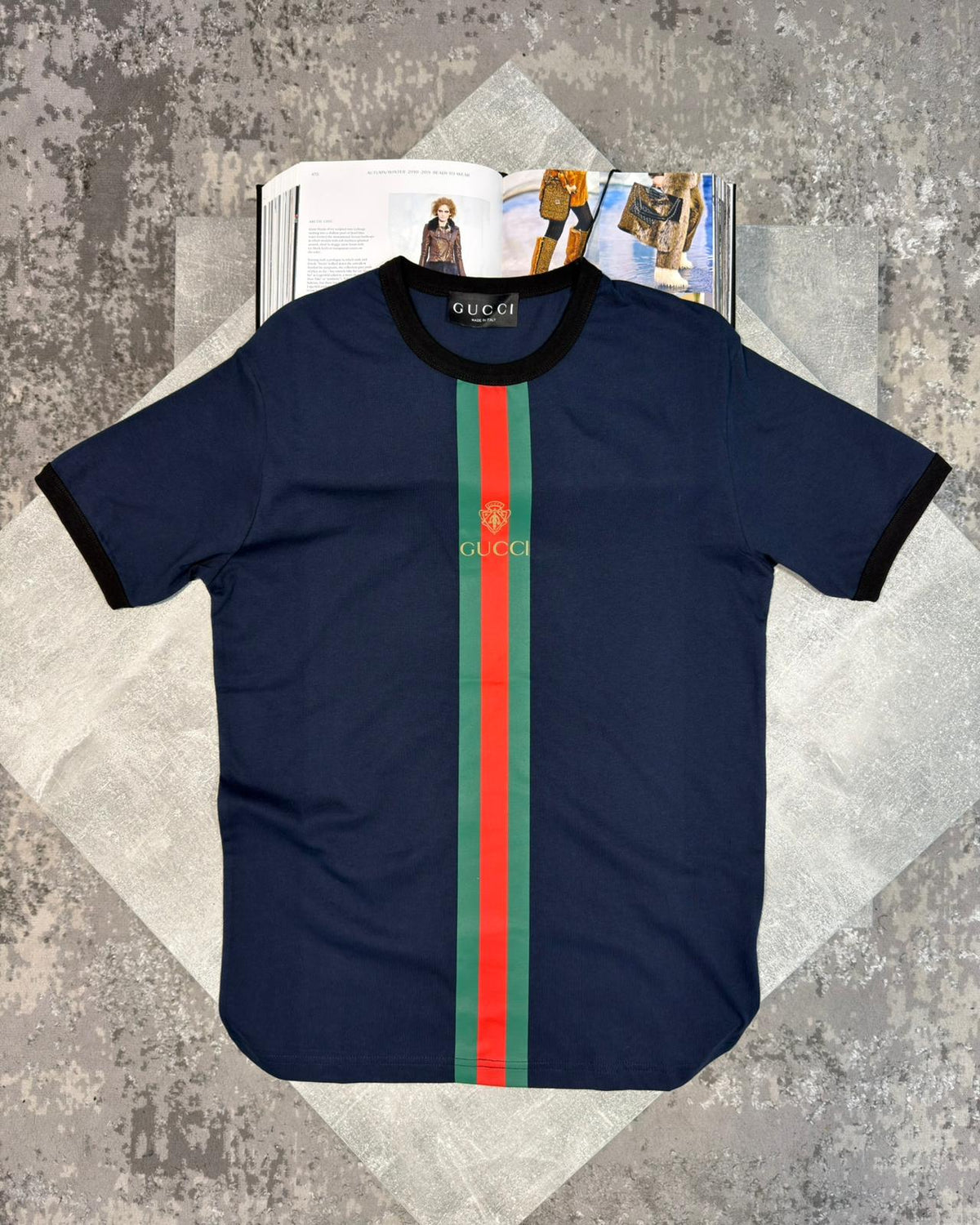 Ucci Tshirt Navy image 0