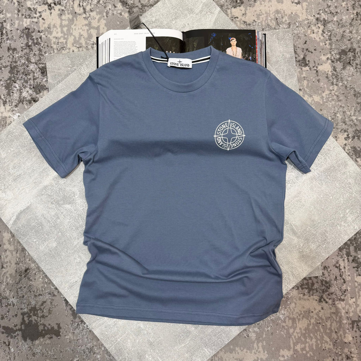 Stoni Tshirt Pale Blue image 0