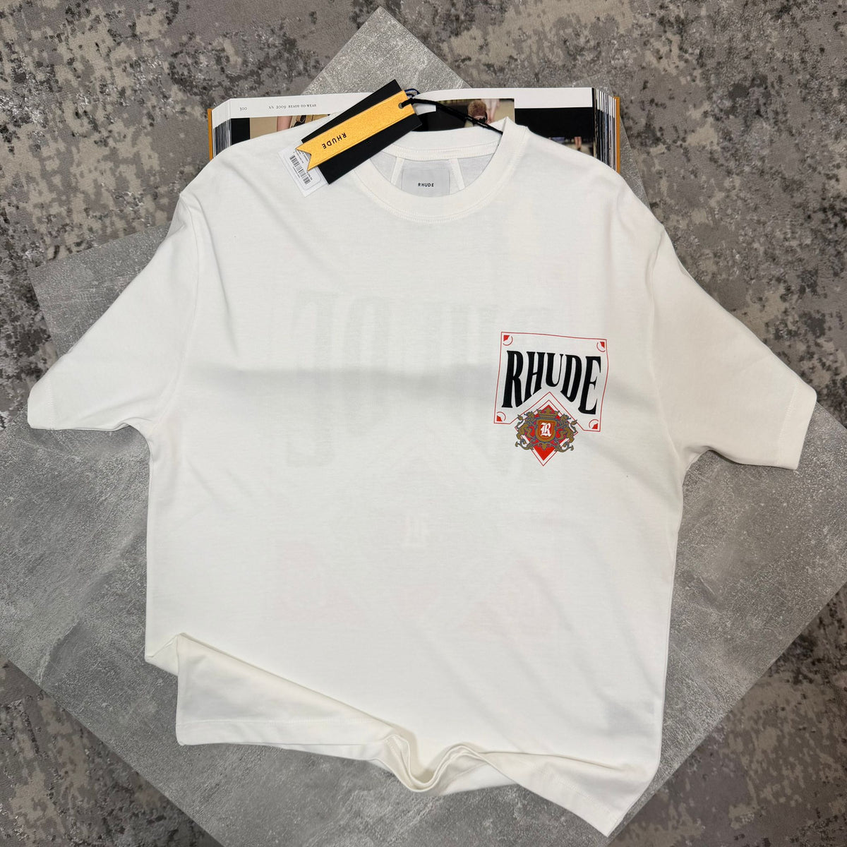 Hude Tshirt White image 0