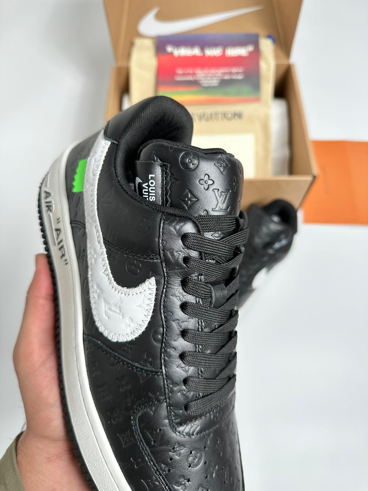IV AF1 BLACK EMBOSSED image 10