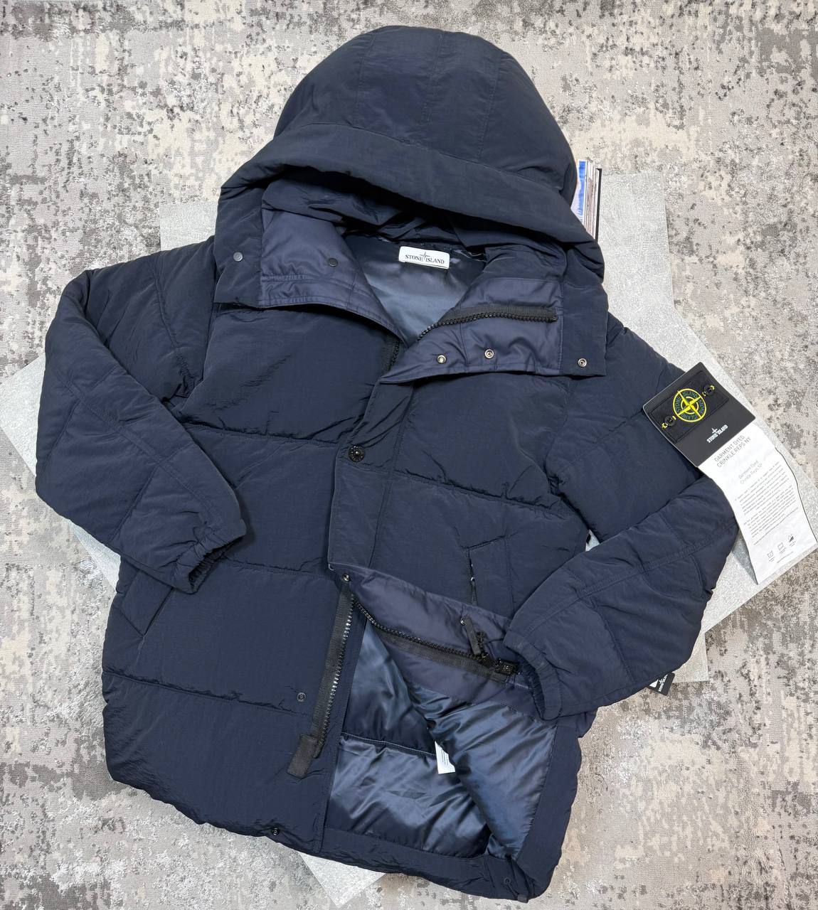 Stone island puffer Jacket Navy Blue image 0