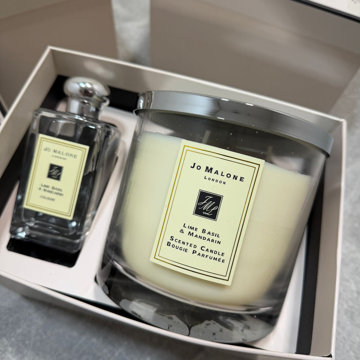 JM Candle Set Lime Basil & Mandarin image 0