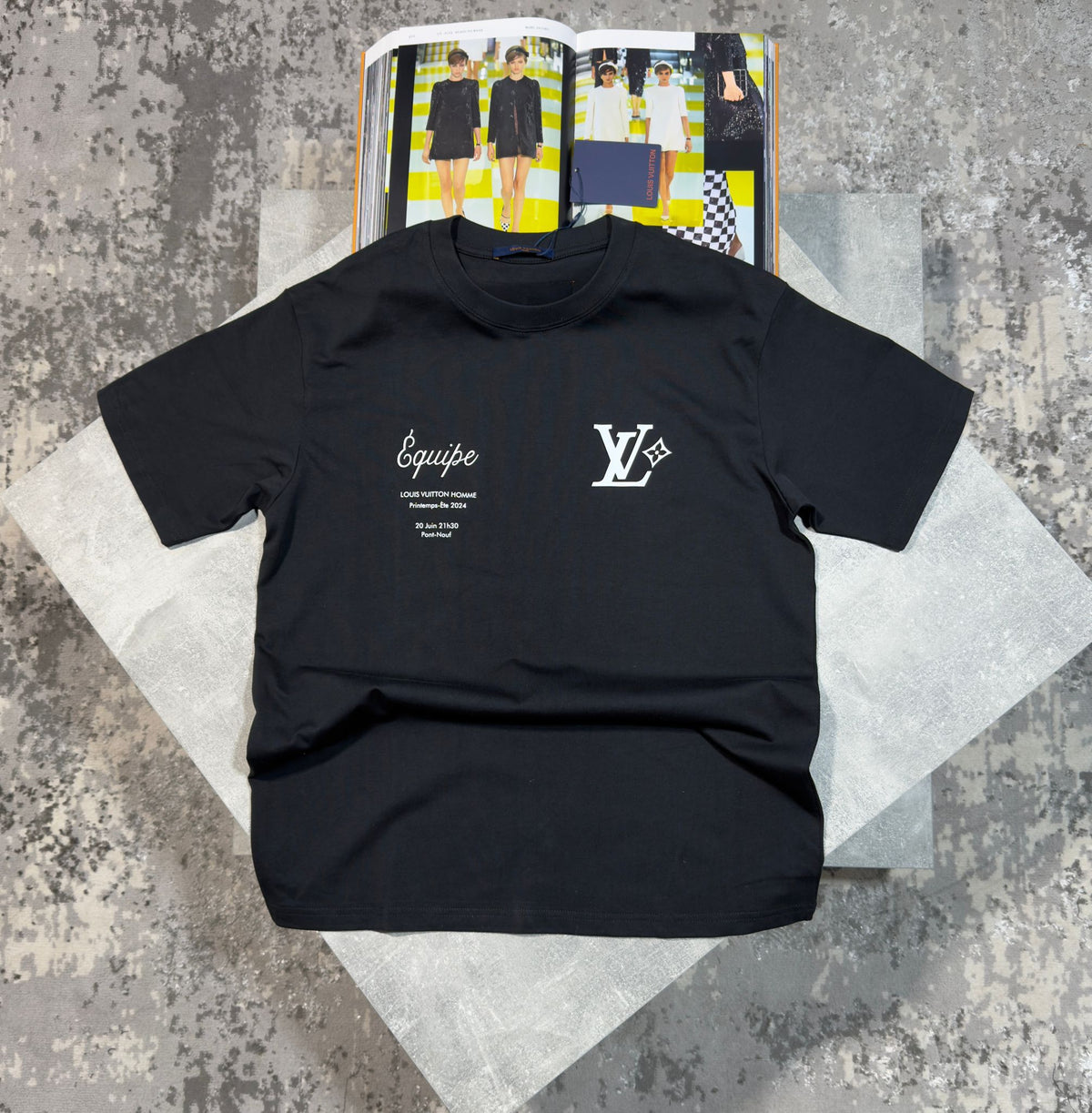 LV Tshirt Black image 0