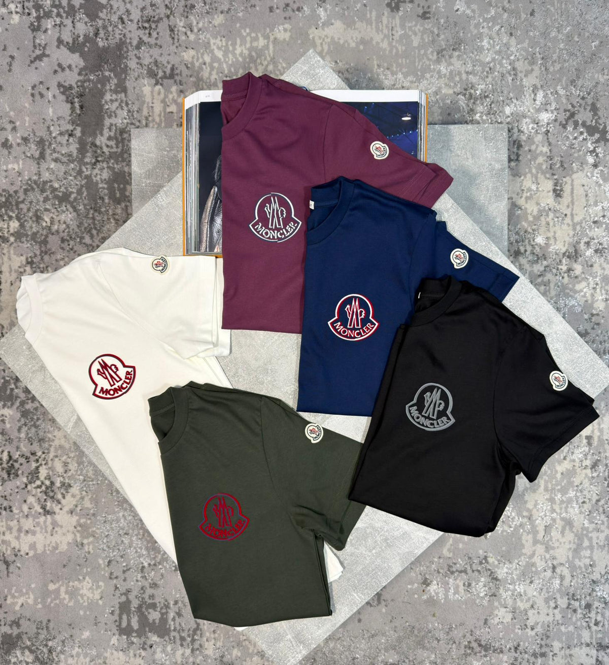 Cler Tshirt maroon image 1