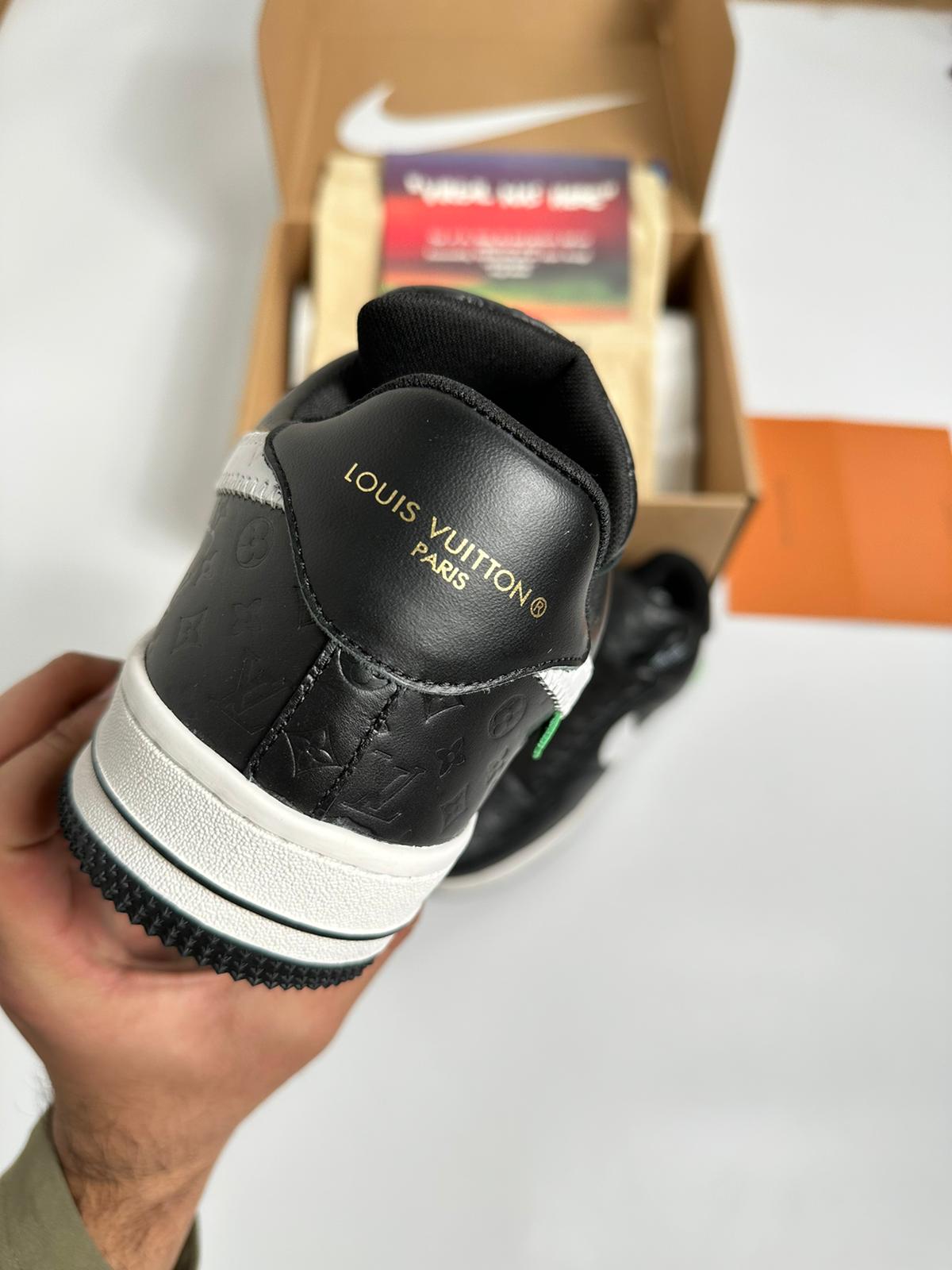 IV AF1 BLACK EMBOSSED image 7