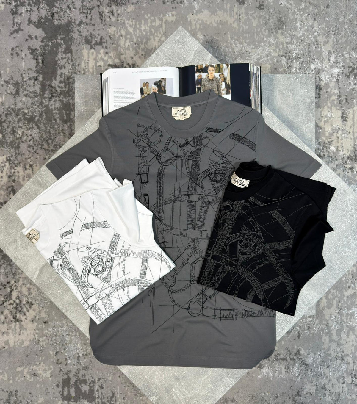 Herm Tshirt Grey image 1
