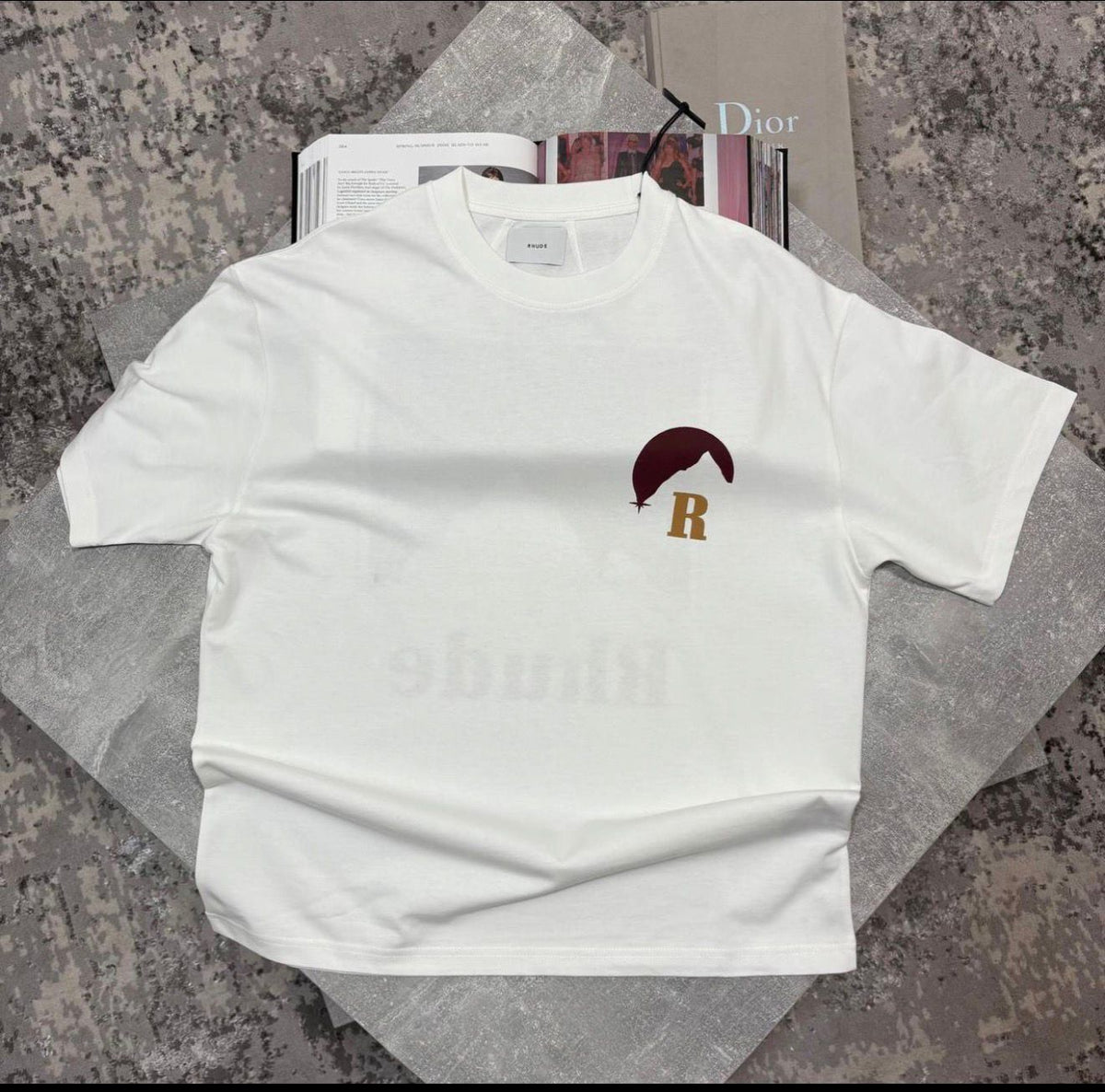 Hude Tshirt White image 0