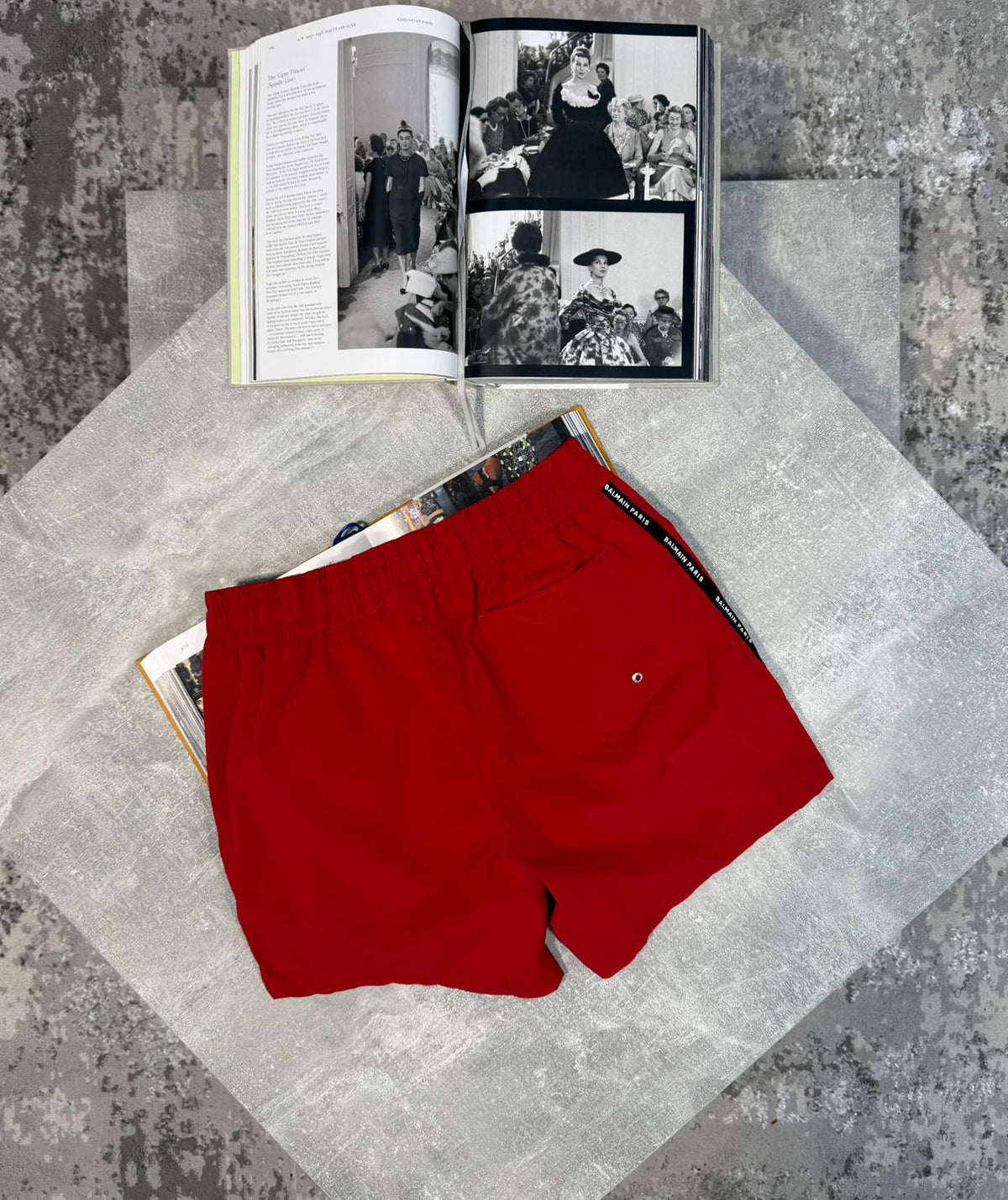 Balm Shorts Red image 1