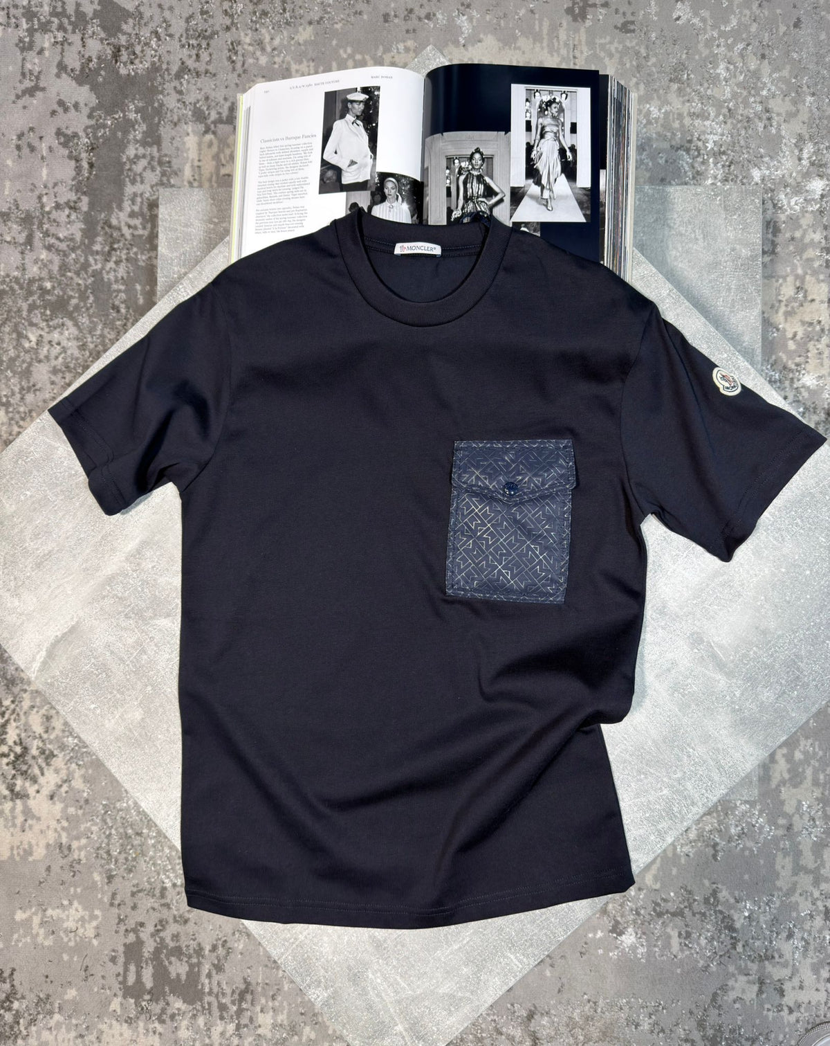 Cler Tshirt Navy image 0