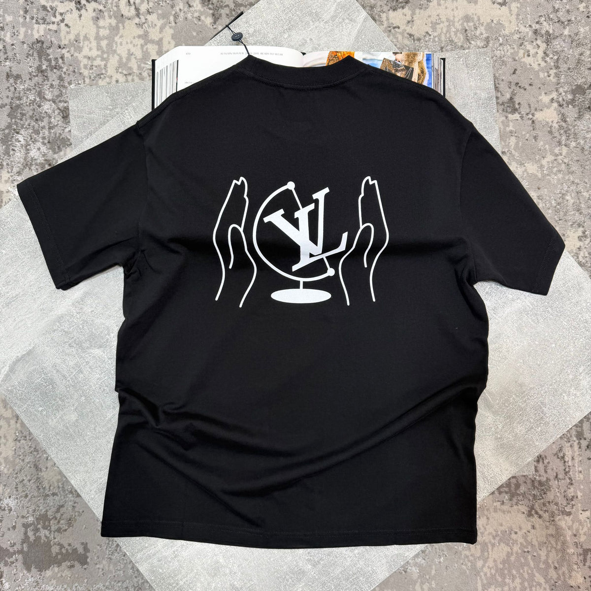 LV Tshirt Black image 1