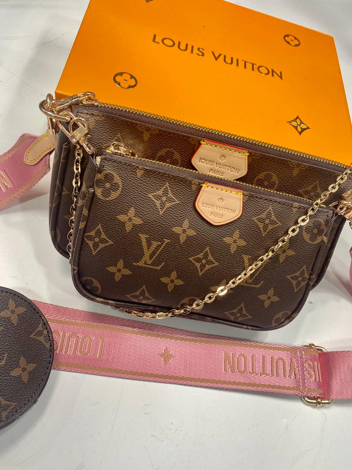 L-V BAG PINK image 1