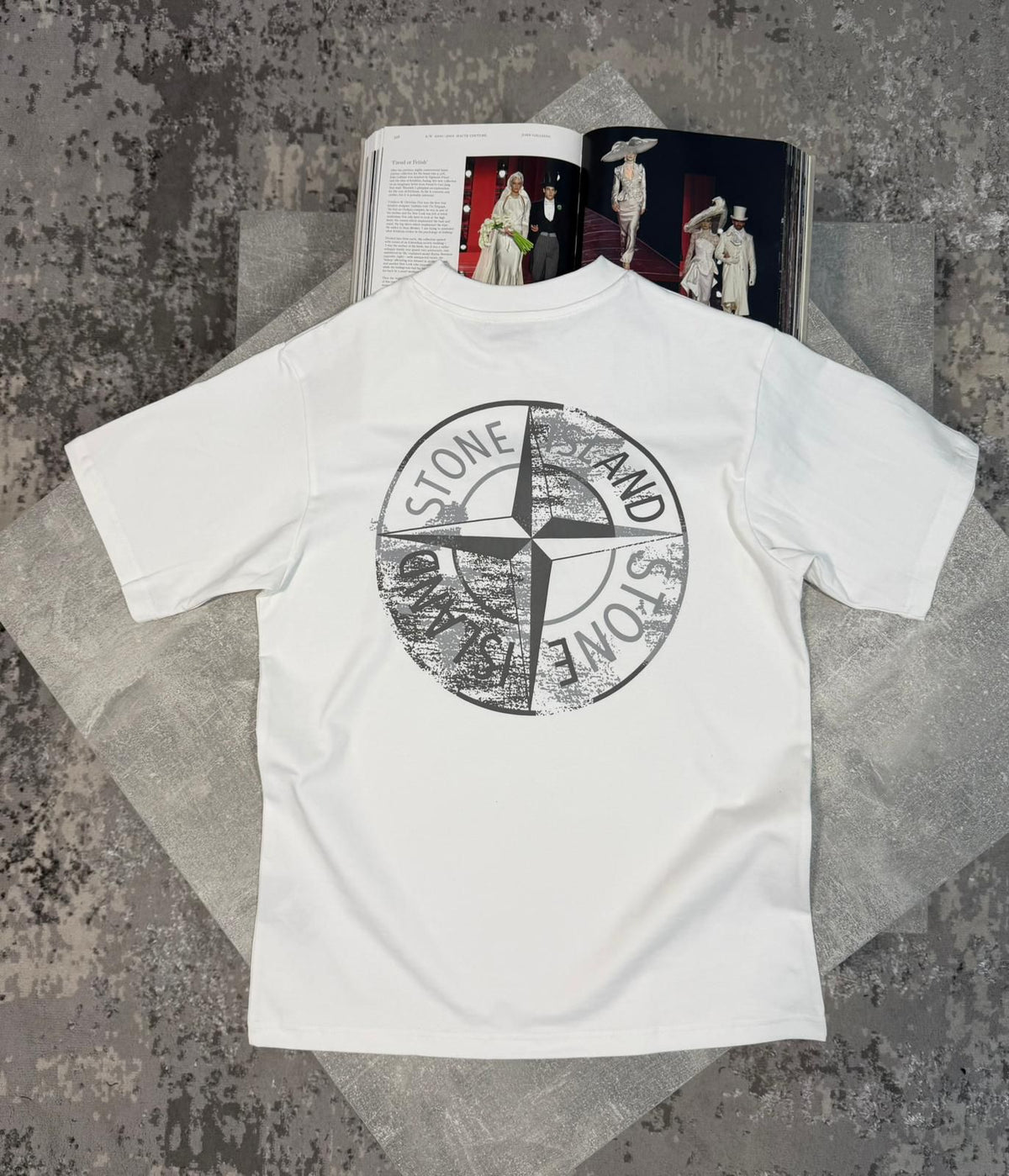 Stone Tshirt White image 1