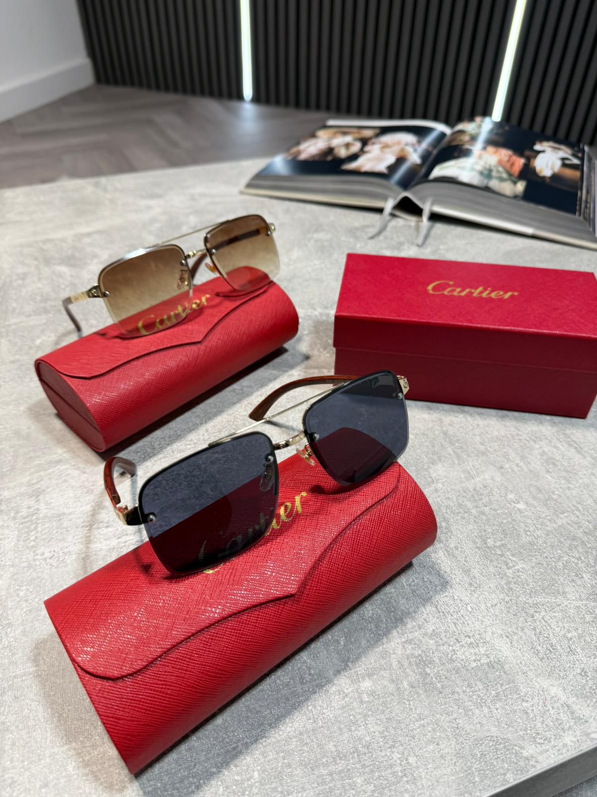 Cartier Glasses Black image 3