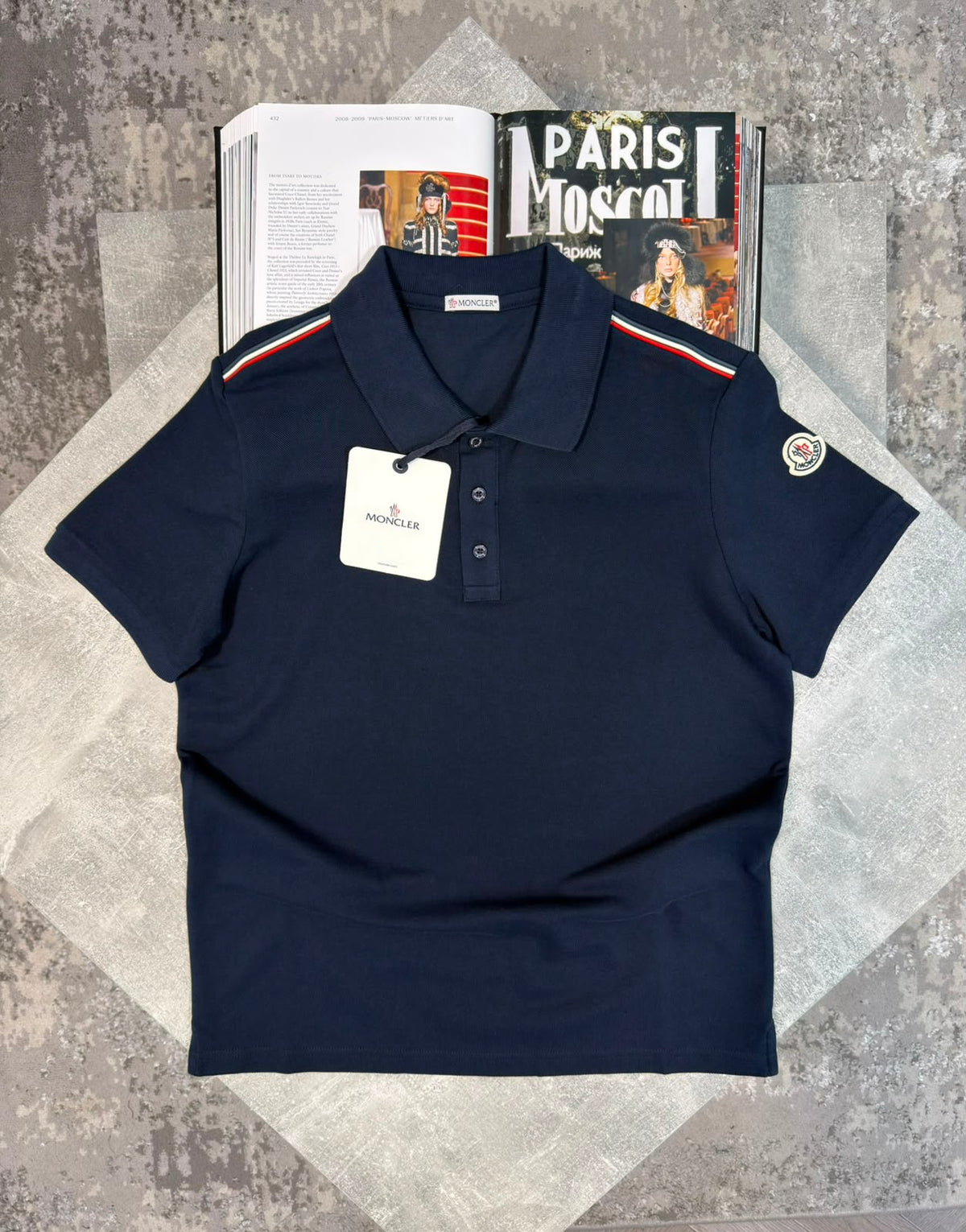 Cler polo Navy Blue CLER