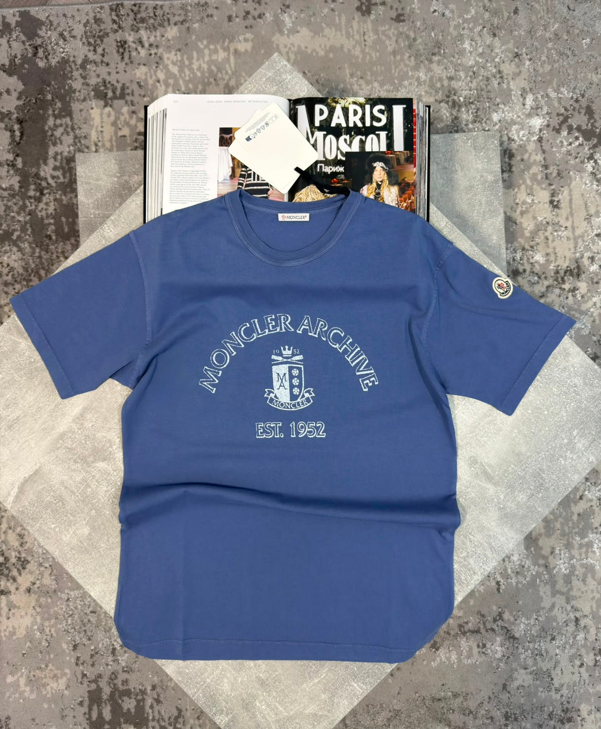 Cler Tshirt Navy Blue CLER