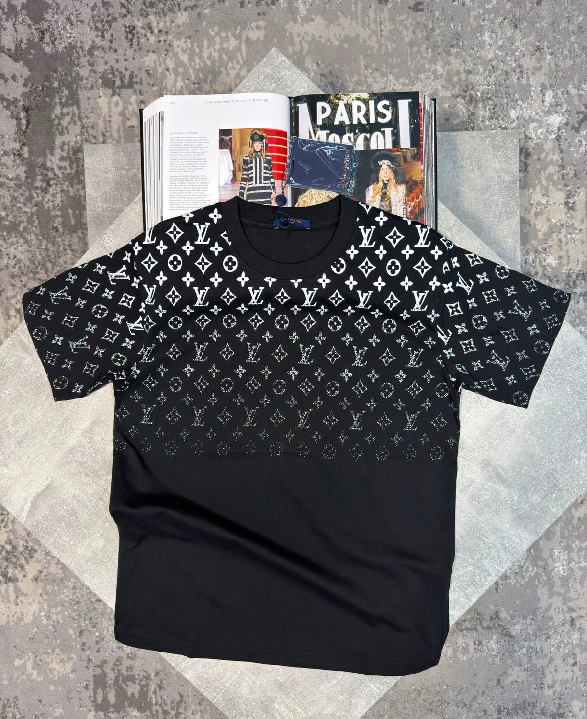 LV Tshirt Black LV
