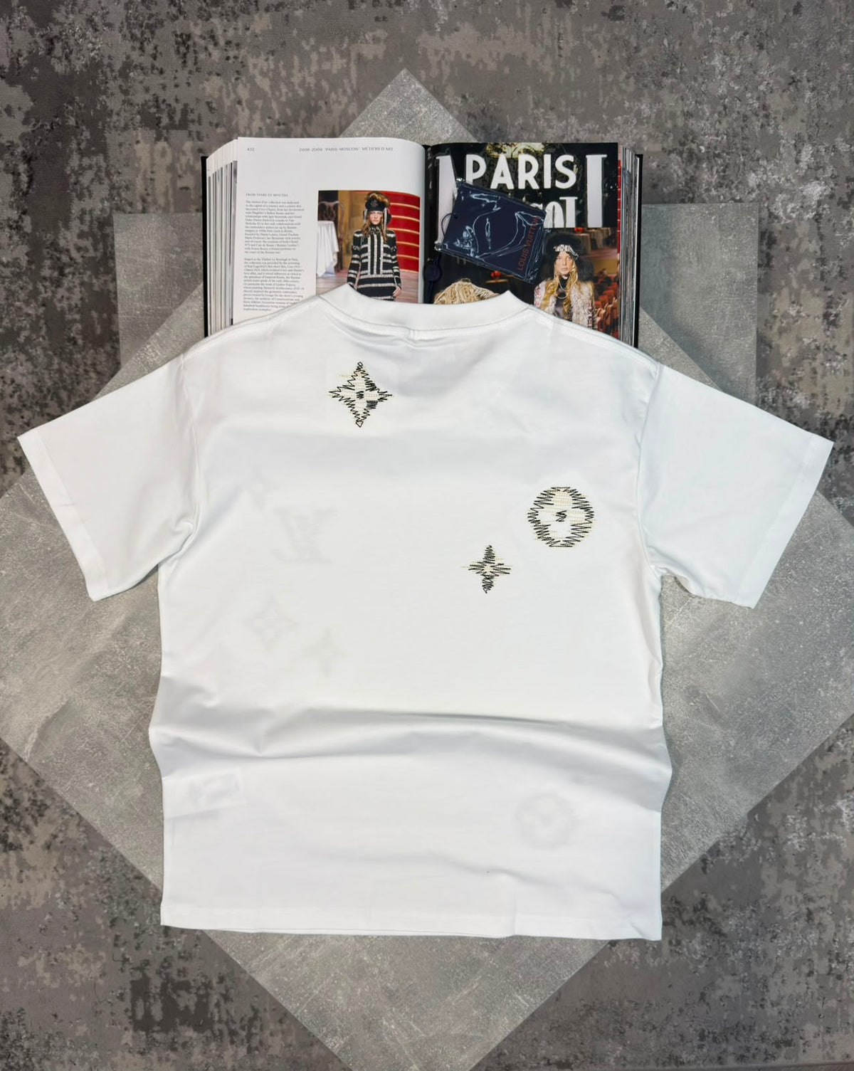 LV Tshirt White LV