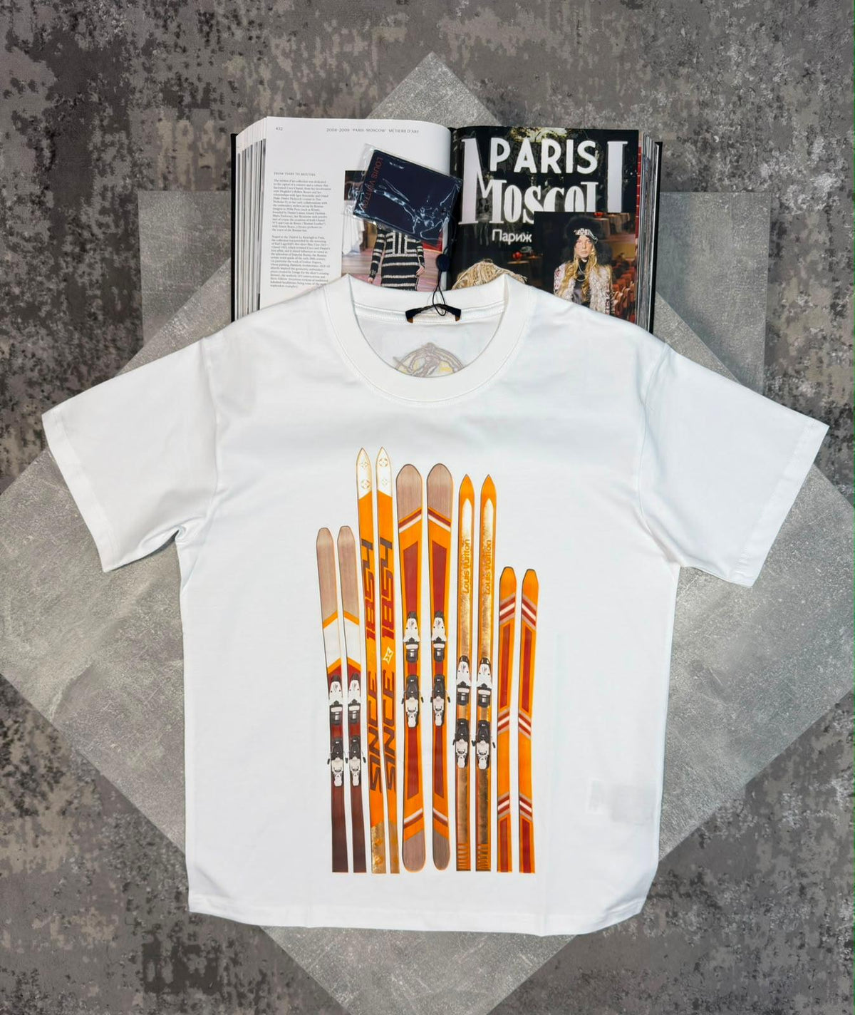 LV Tshirt White LV