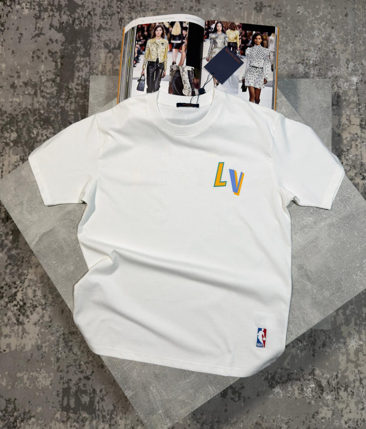 LV Tshirt White LV