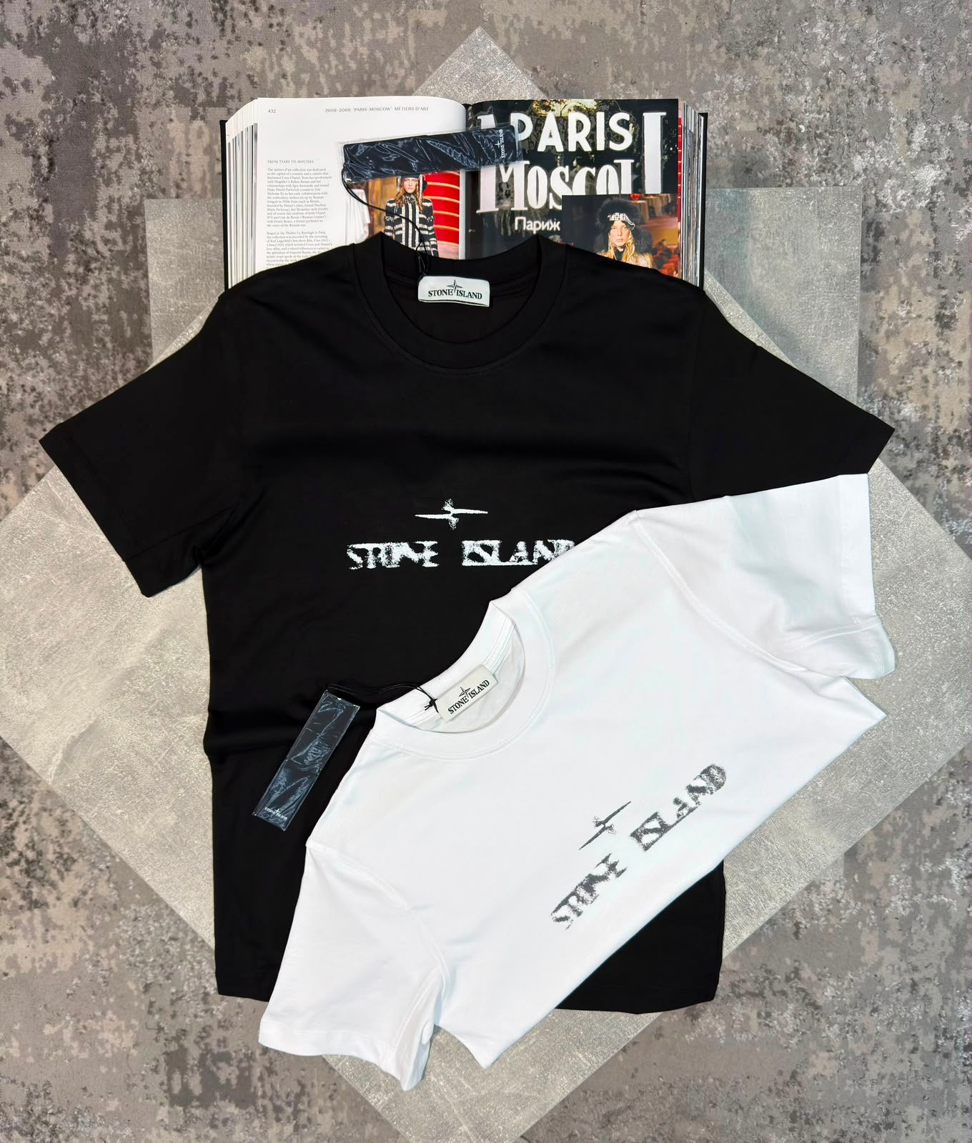 Stone Tshirt White STONE