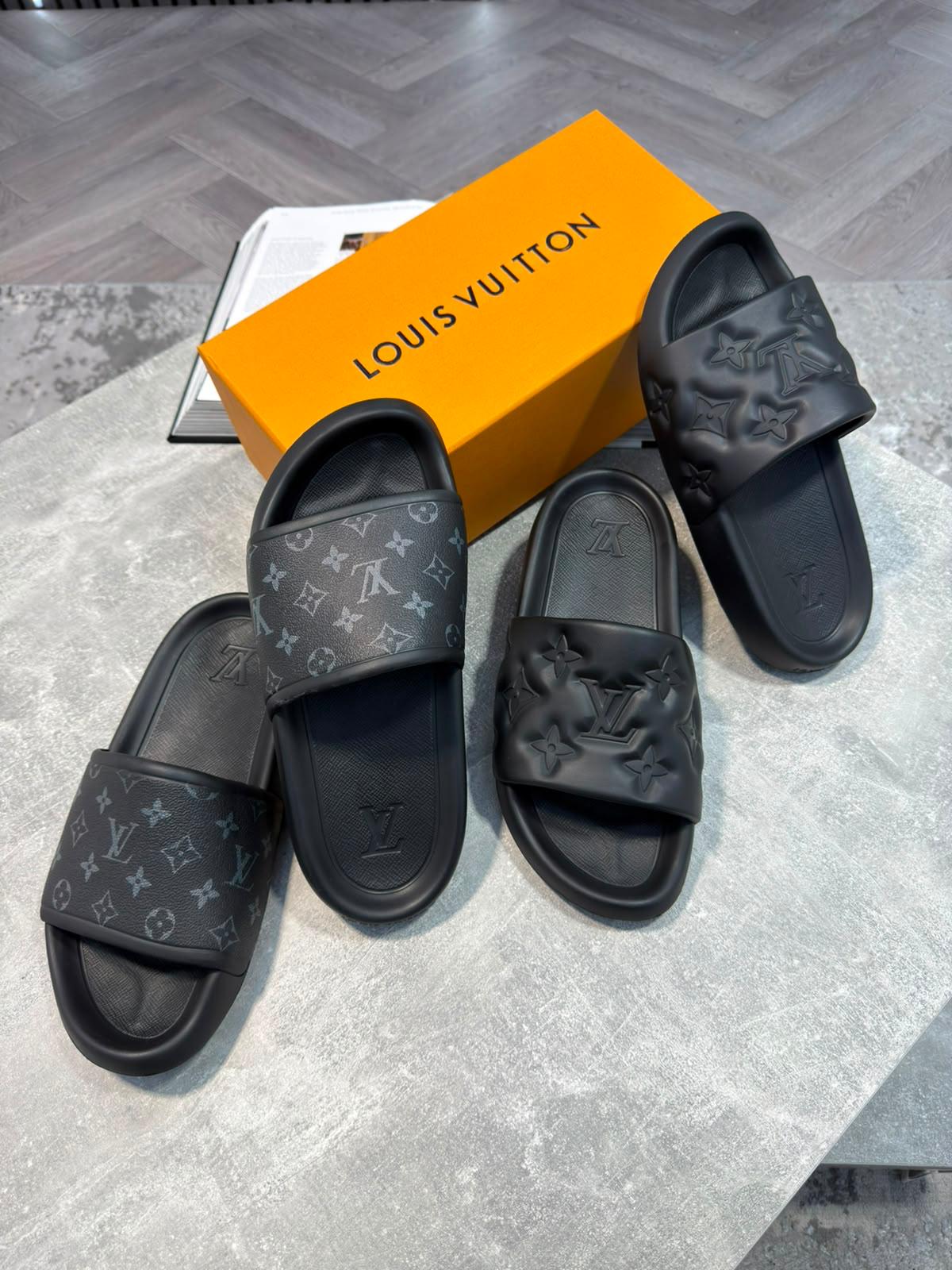 LV Waterfront Puffer Mens Slider LV