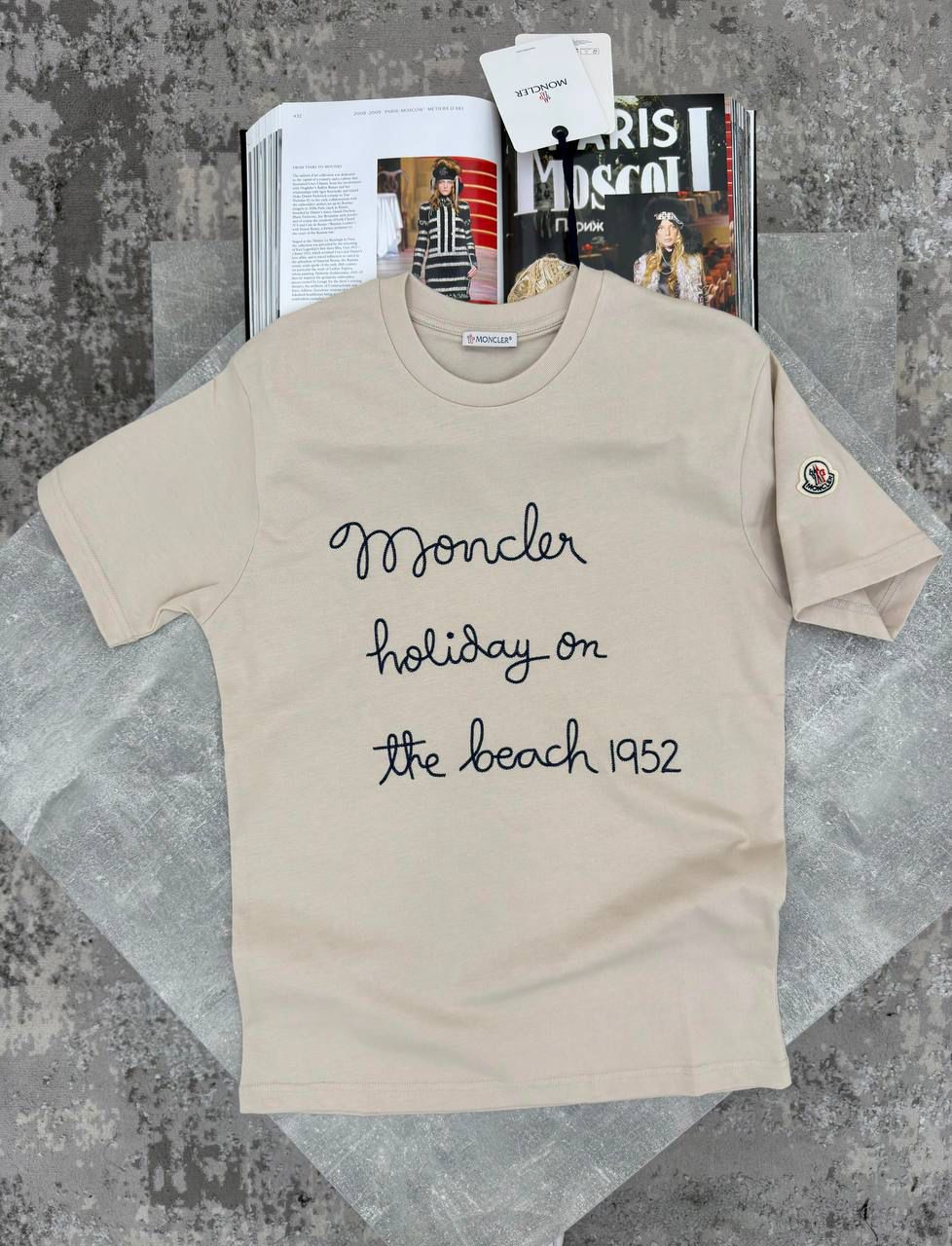 Cler Tshirt Beige CLER