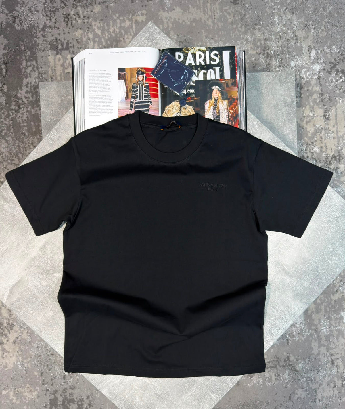 LV Tshirt Black LV