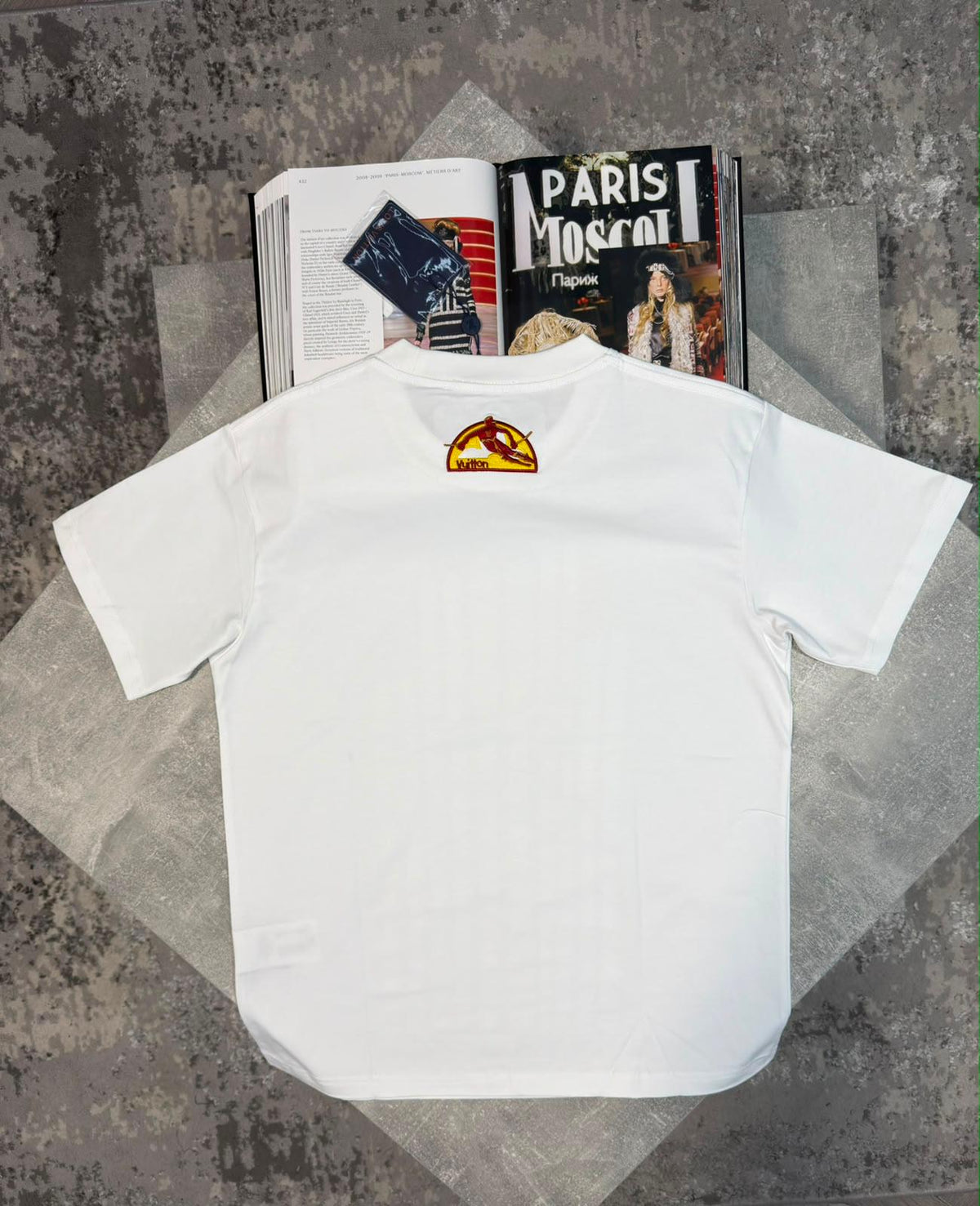 LV Tshirt White LV