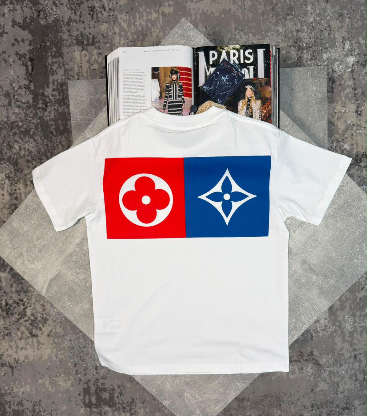 LV Tshirt White LV