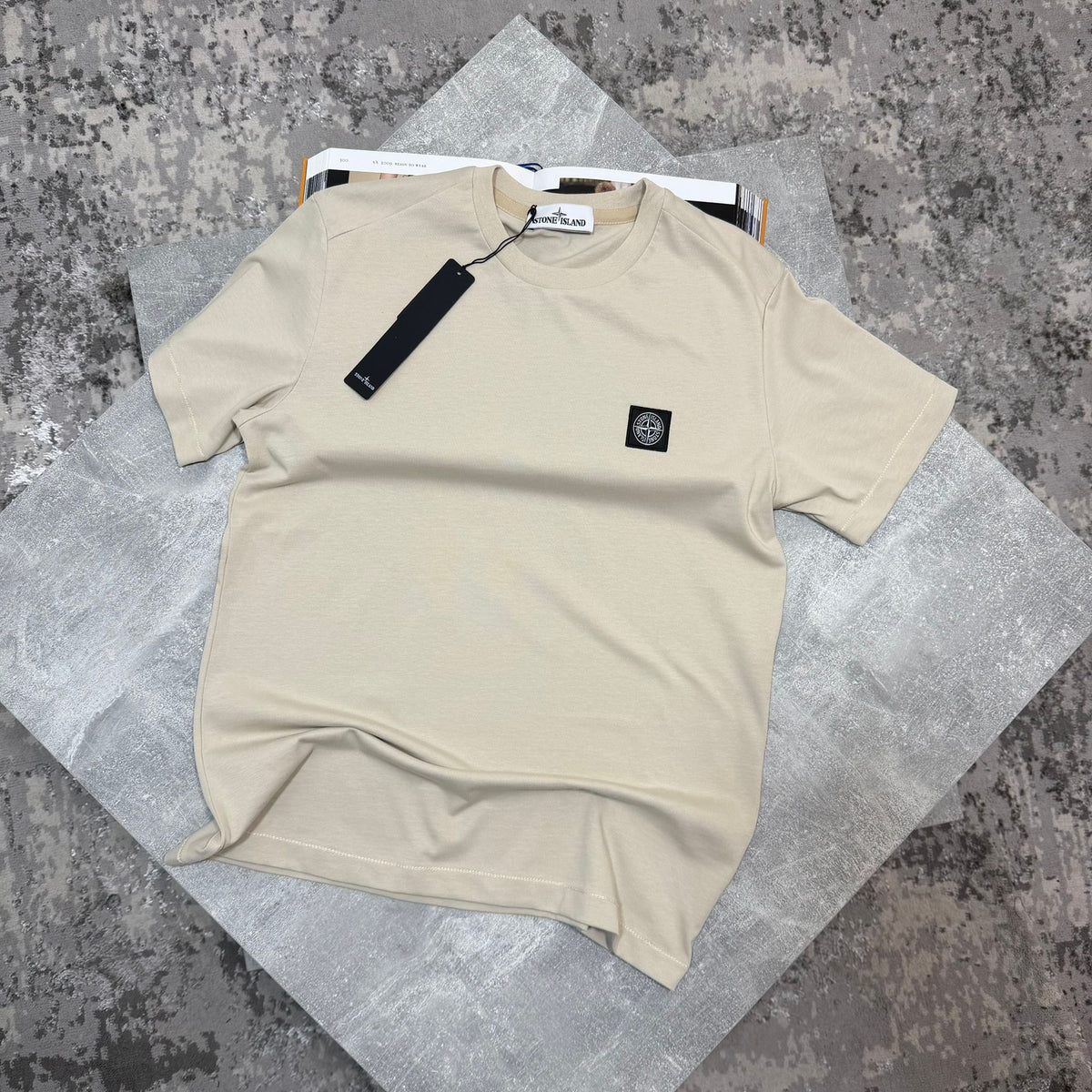 Stone Tshirt Beige image 0