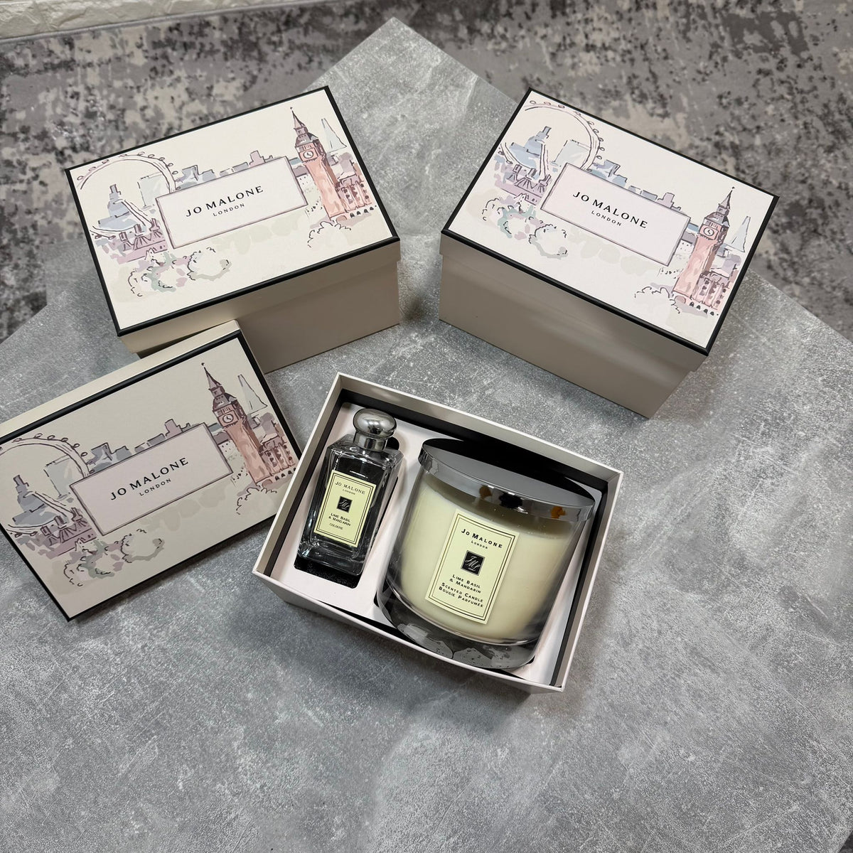 JM Candle Set Lime Basil & Mandarin image 1