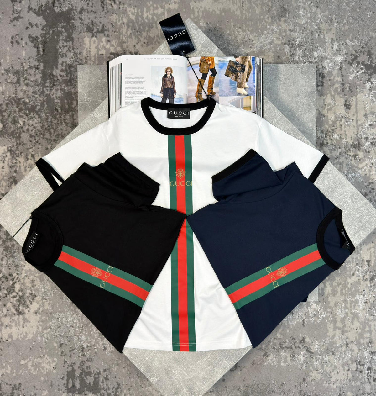 Ucci Tshirt Navy image 1