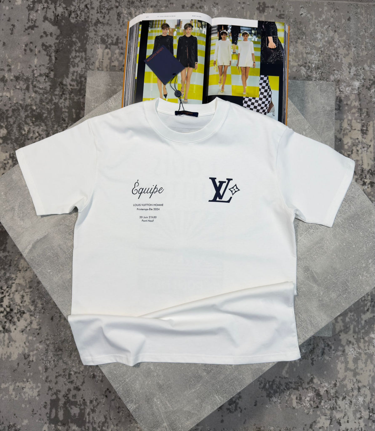LV Tshirt White image 0