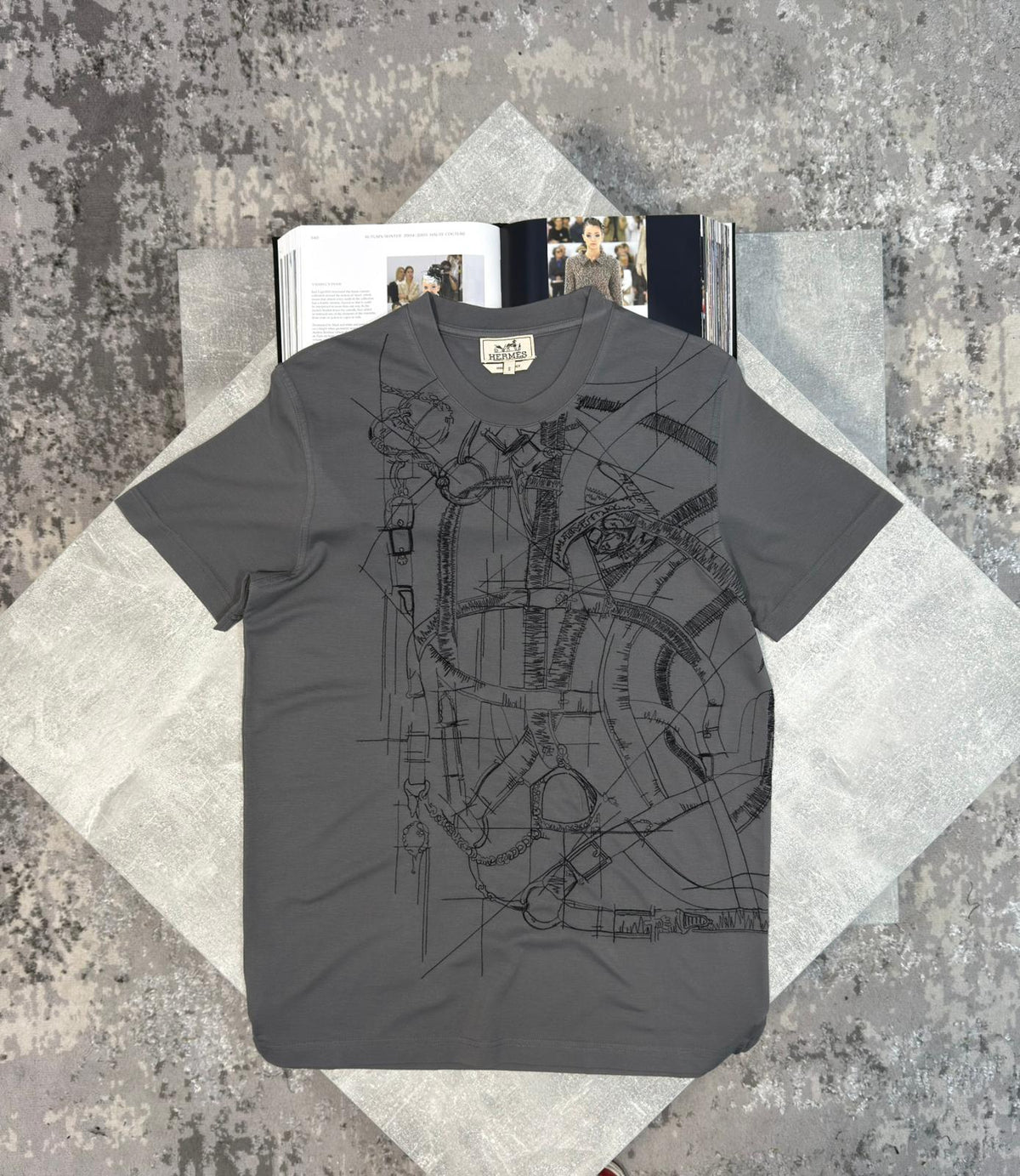Herm Tshirt Grey image 0