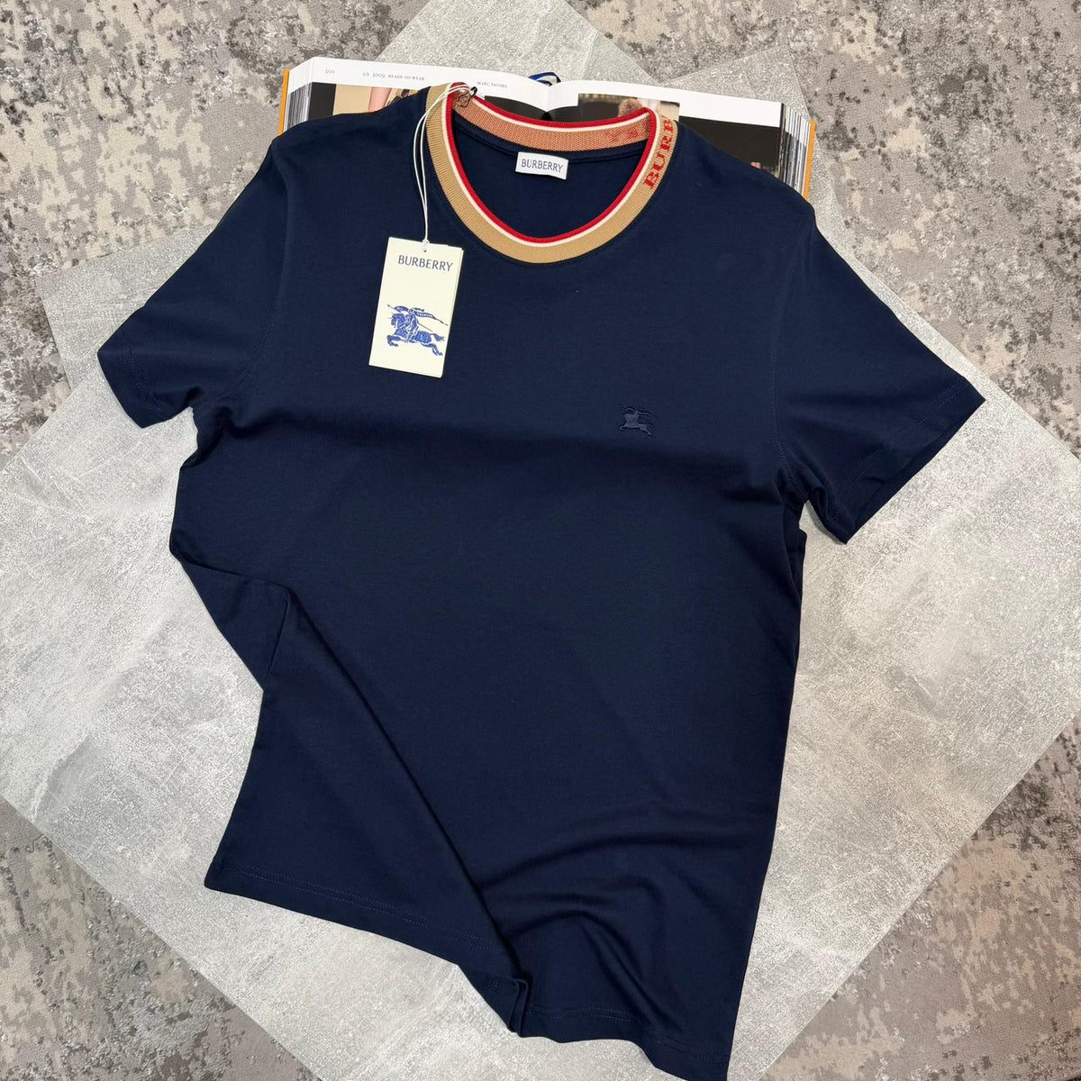 Burb Tshirt Navy image 0