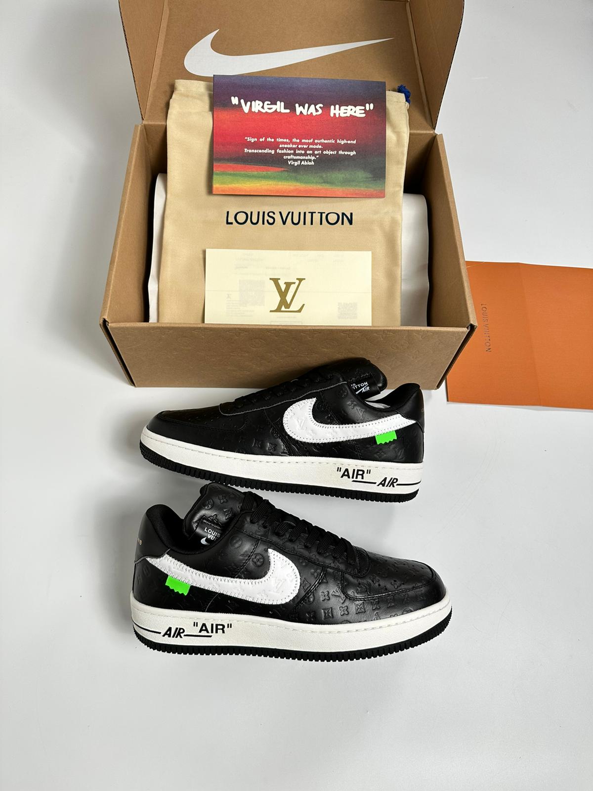 IV AF1 BLACK EMBOSSED image 6