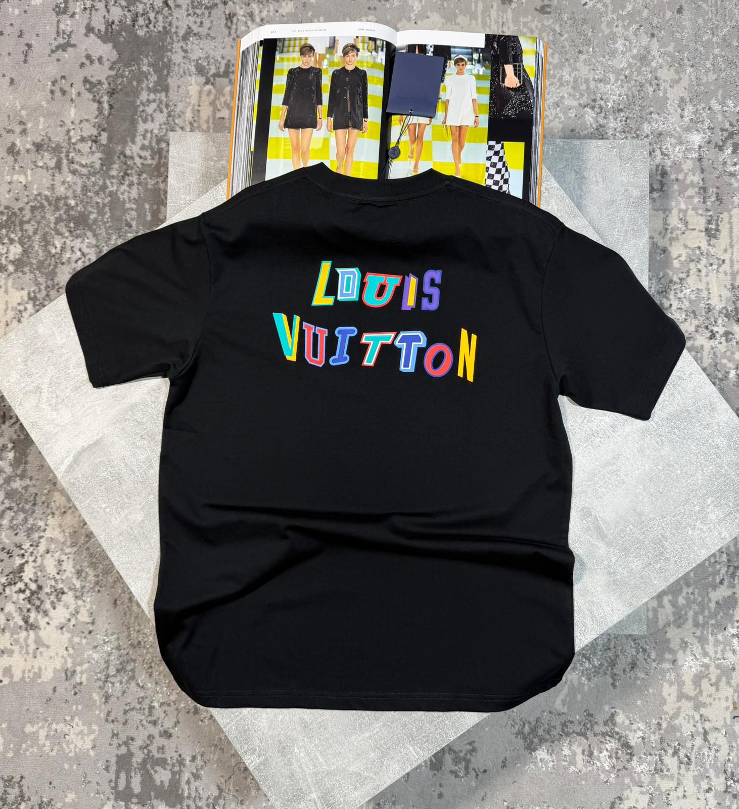 LV Tshirt Black image 1