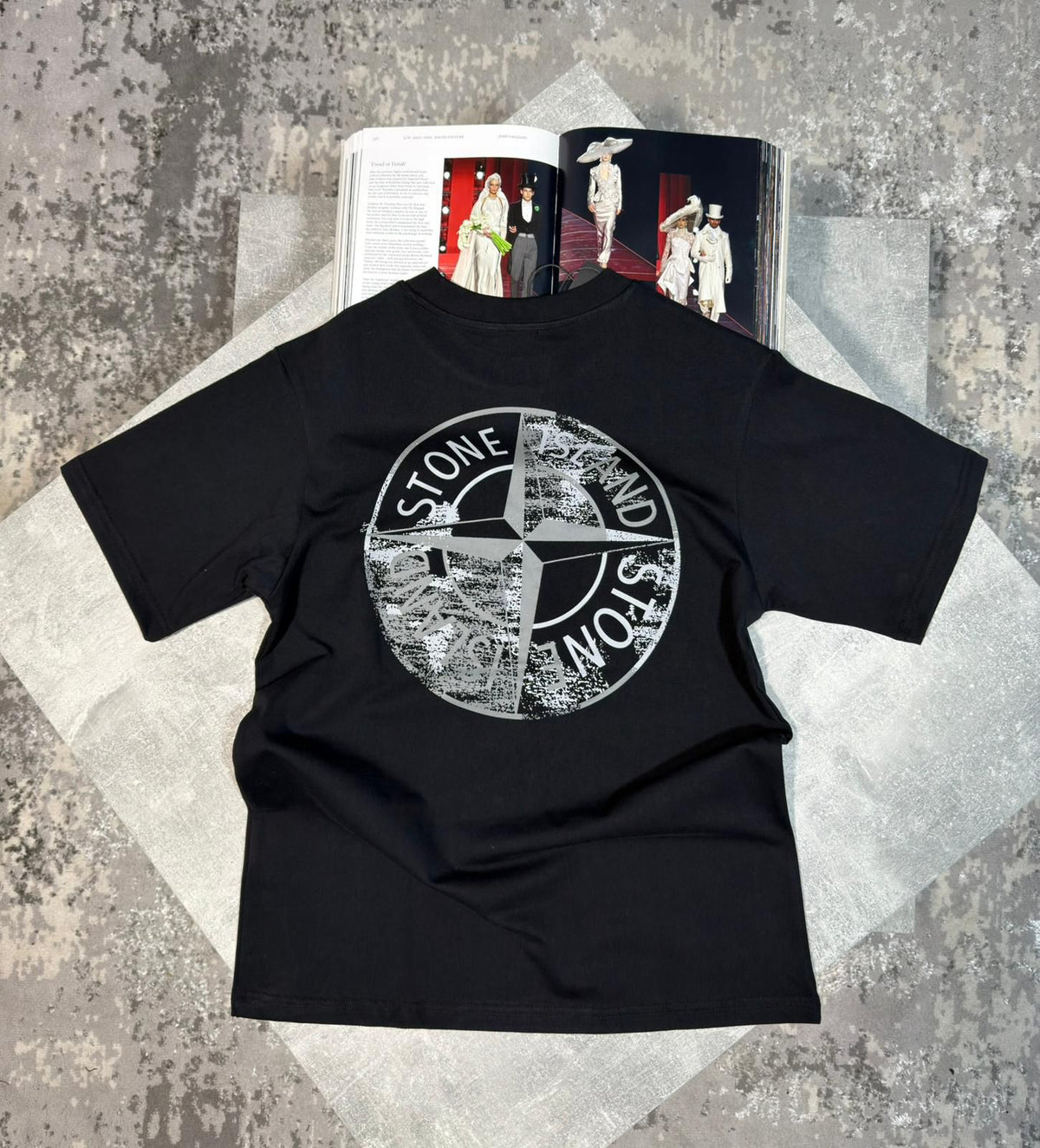 Stone Tshirt Black image 2