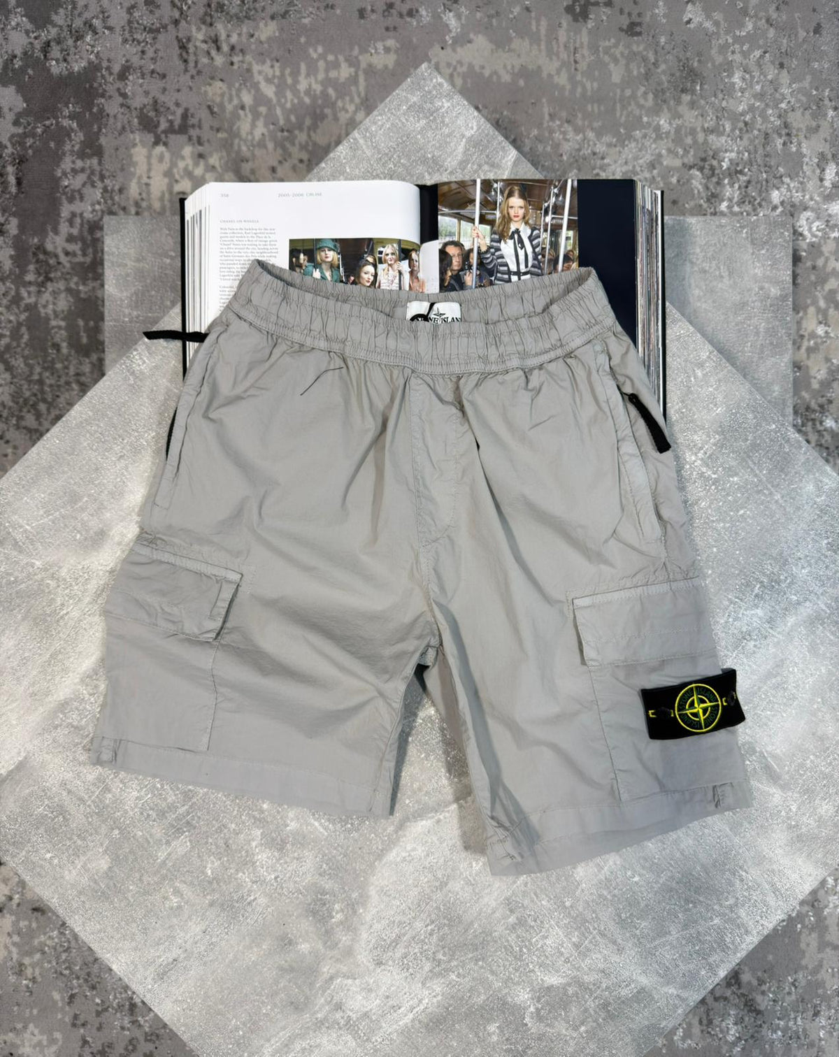 Stone Cargo shorts Grey image 0