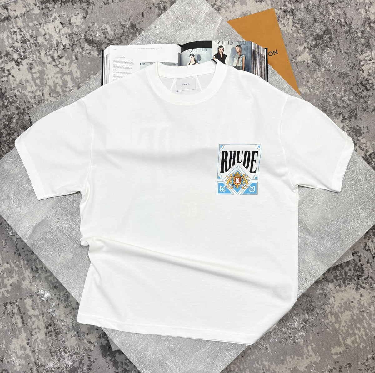 Rhude Tshirt white - S image
