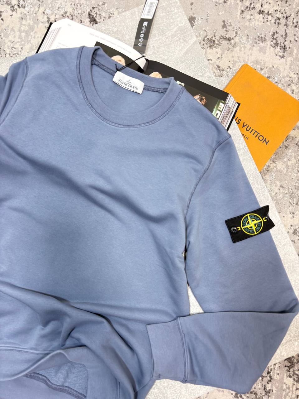 Stone Jumper Blue - Classic Badge