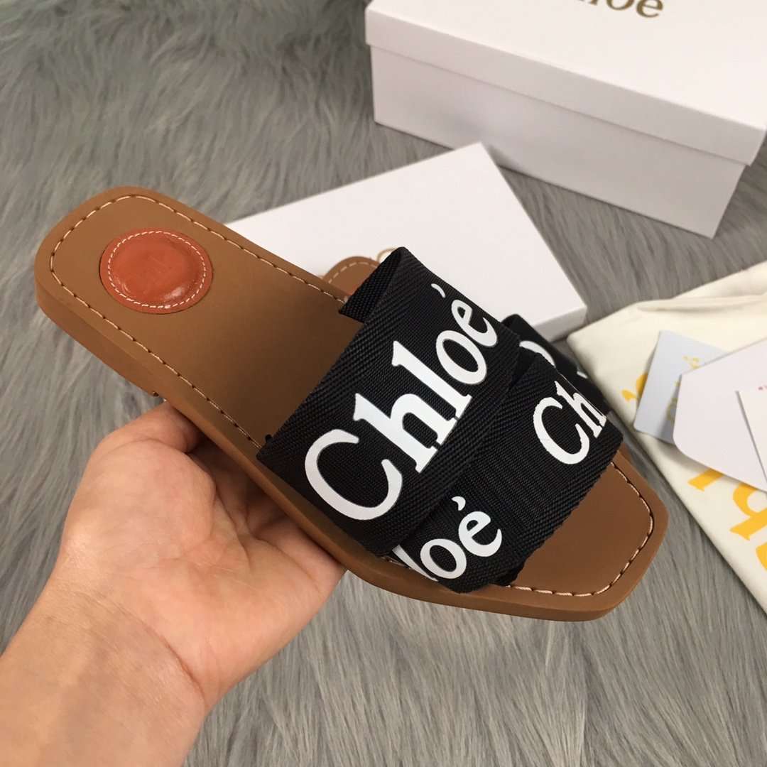 CHLOE SANDAL BLACK image 1