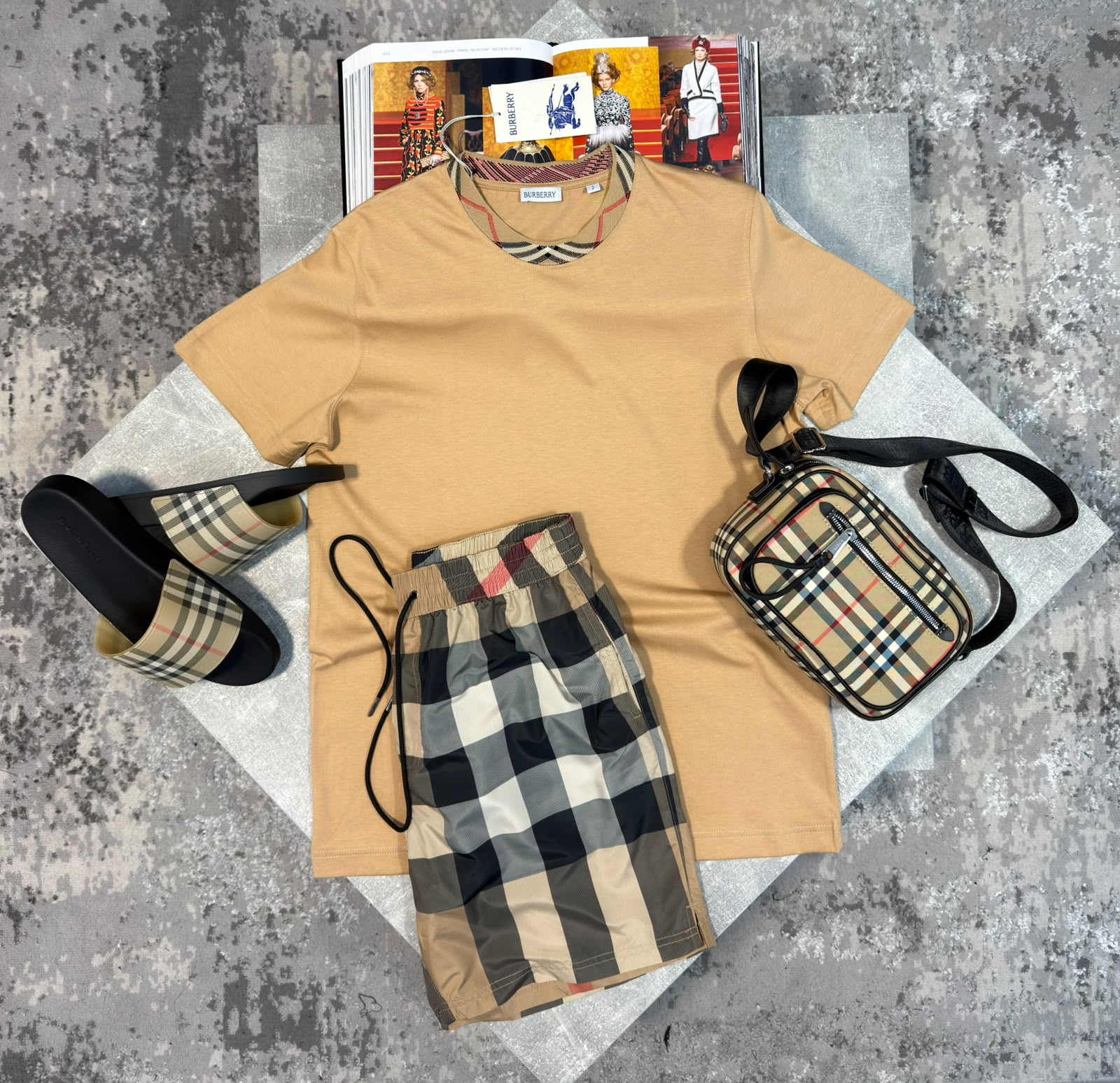 Burb Tshirt Khaki image 4