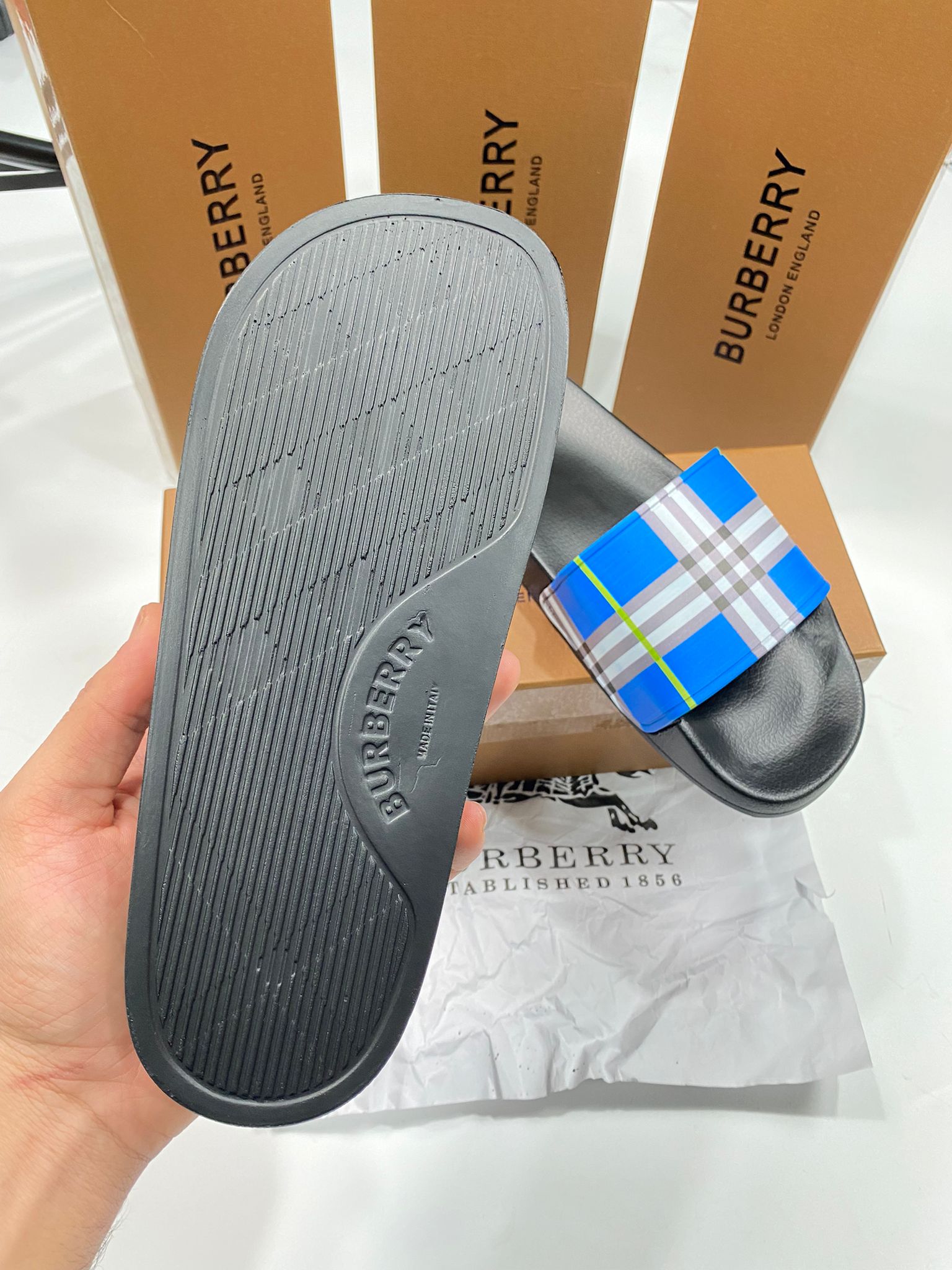 BURB BLUE SLIDE image 2