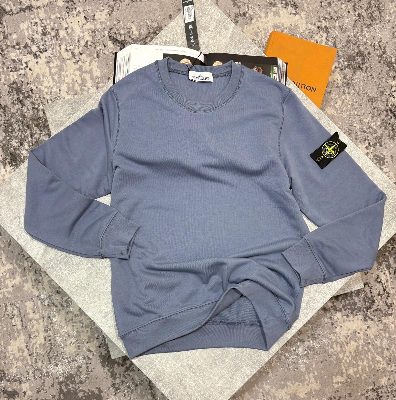 Stone Island Jumper Blue image 1